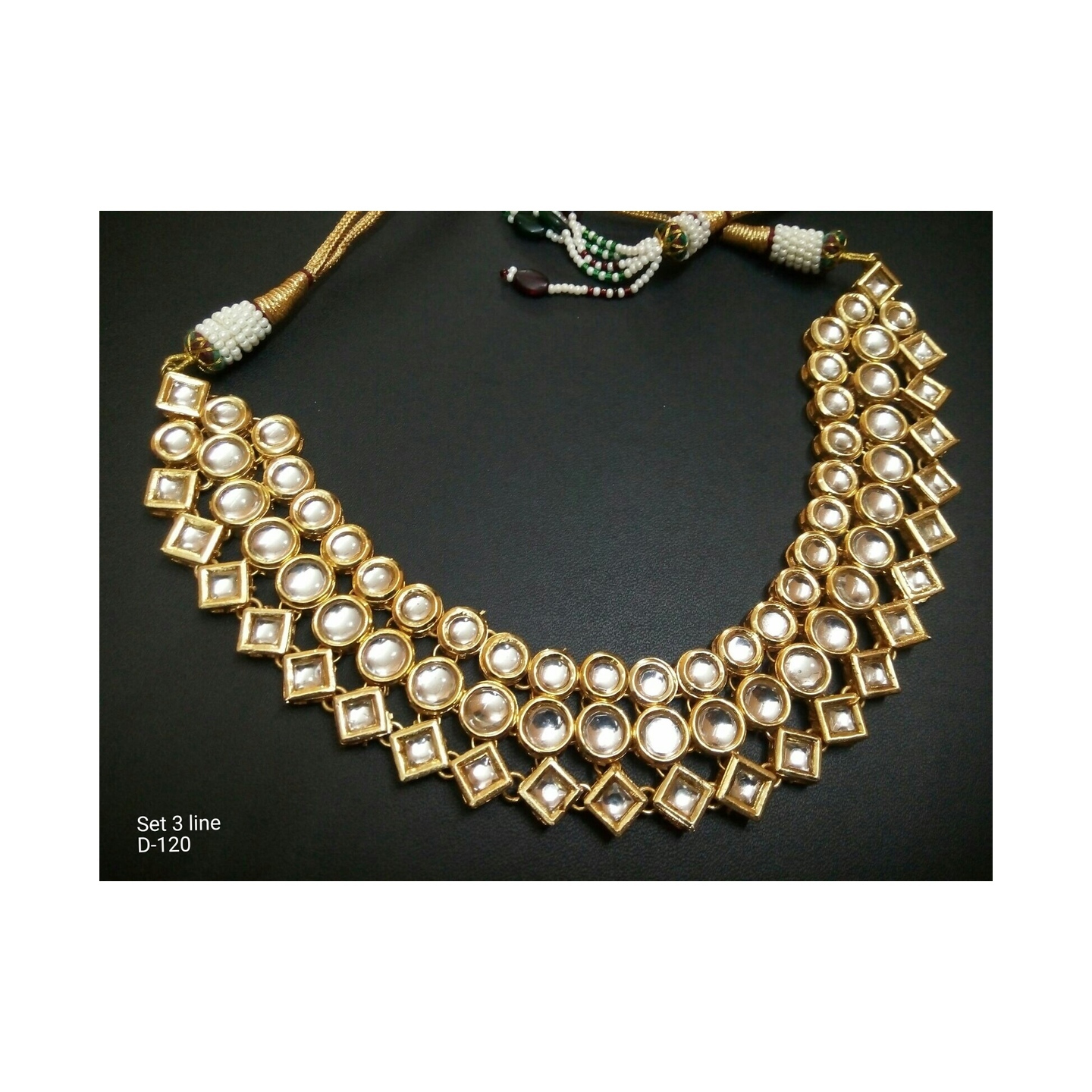 Kundan Necklace Set 