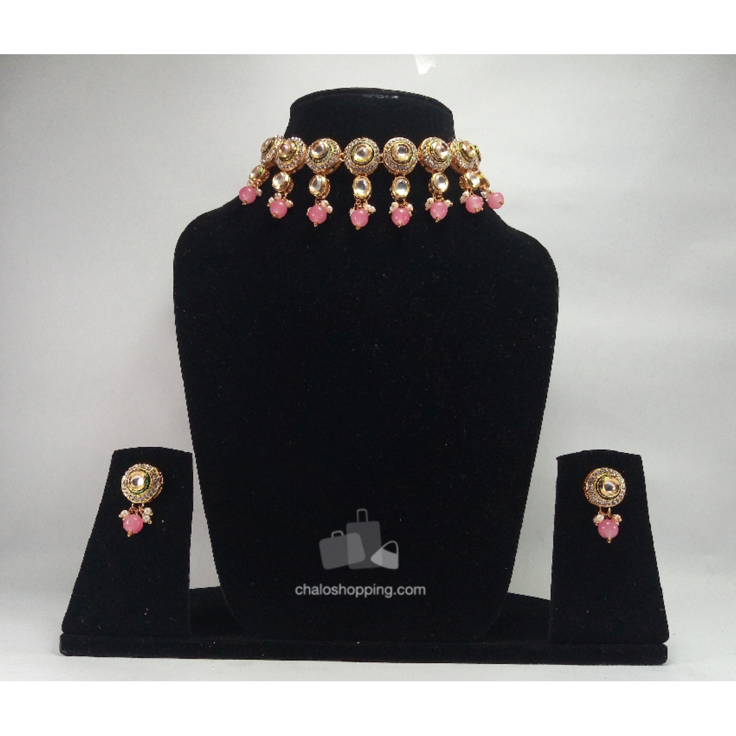 Kundan Inspired Choker Necklace