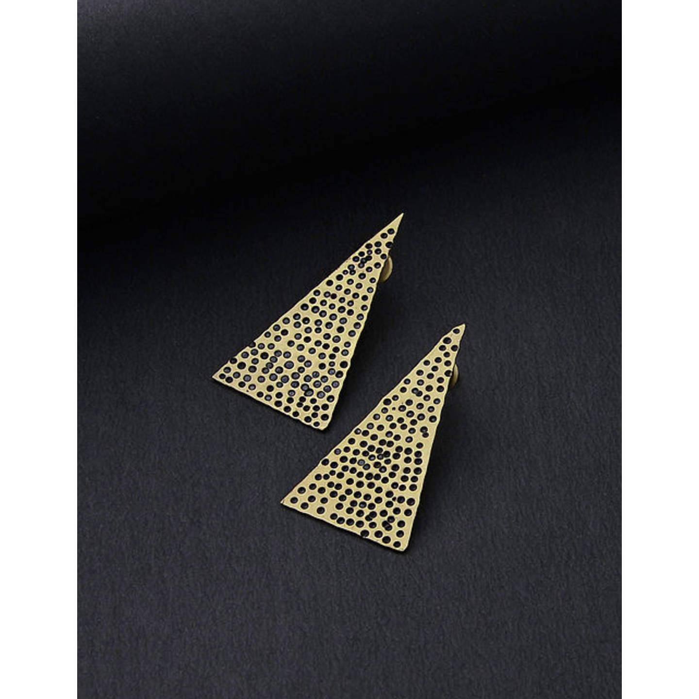 Handmade Antique Hammered Earrings