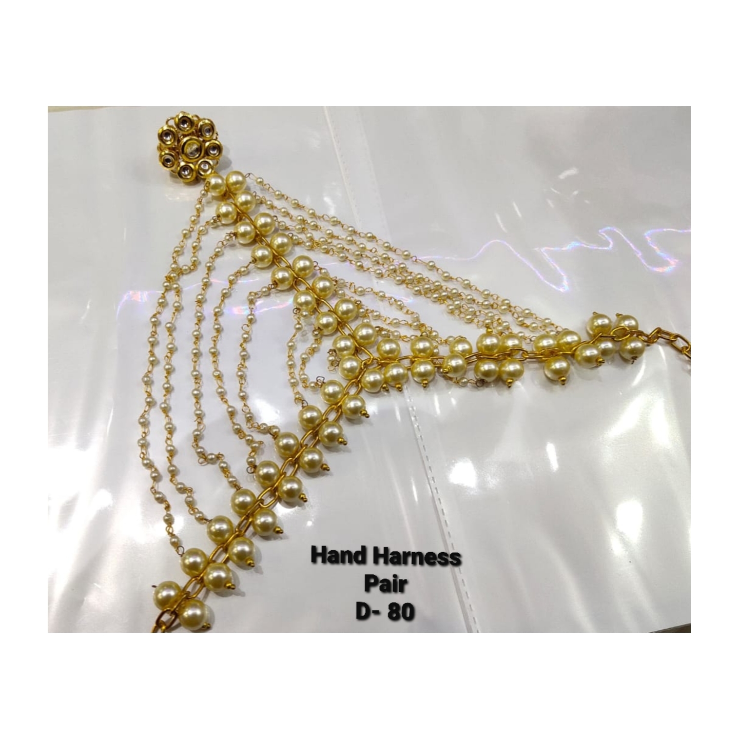 High Quality Kundan Hathphool (Pair Piece)