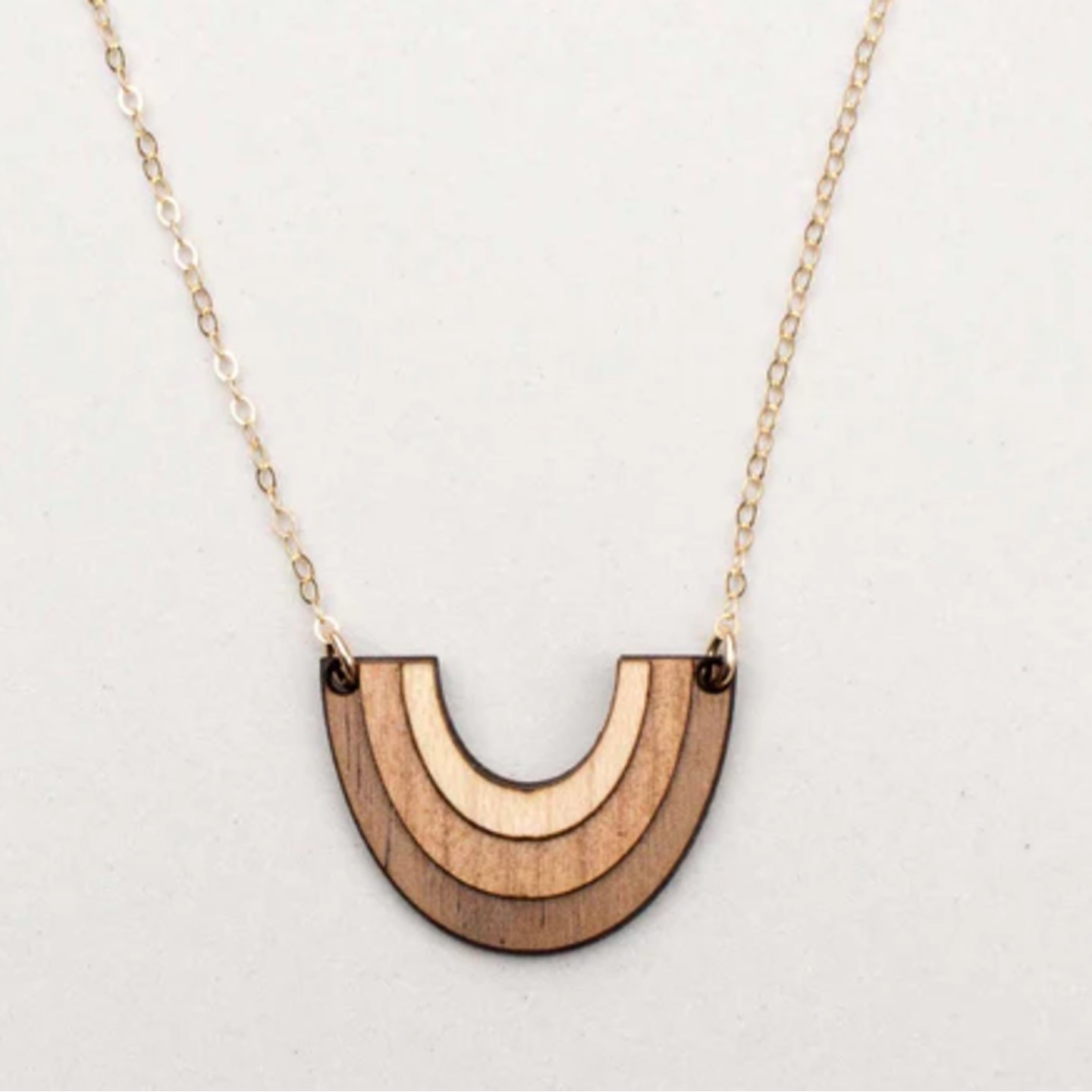 Wooden Necklace 019