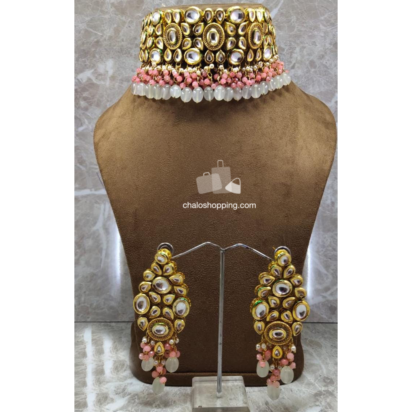 High Quality Kundan Inspired Semi Bridal Choker