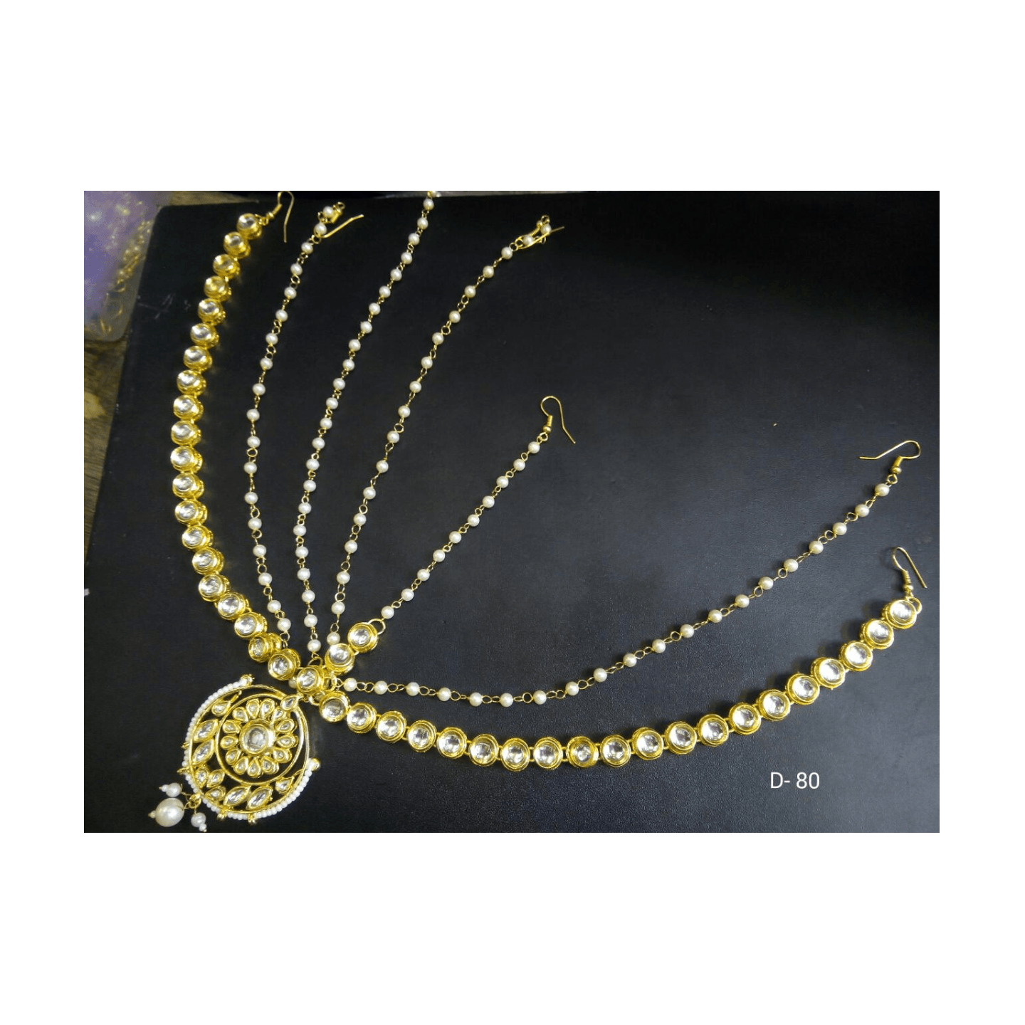 High Quality Kundan Mathapatti