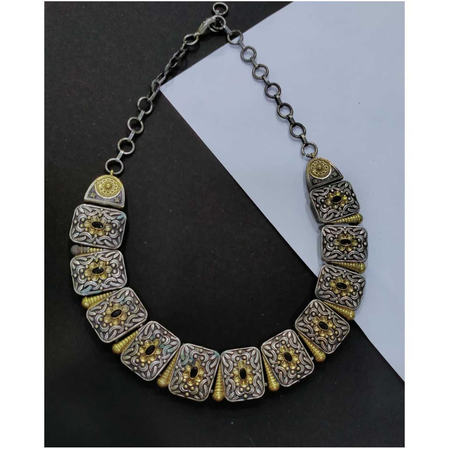 Two Tone  High Quality  Necklace