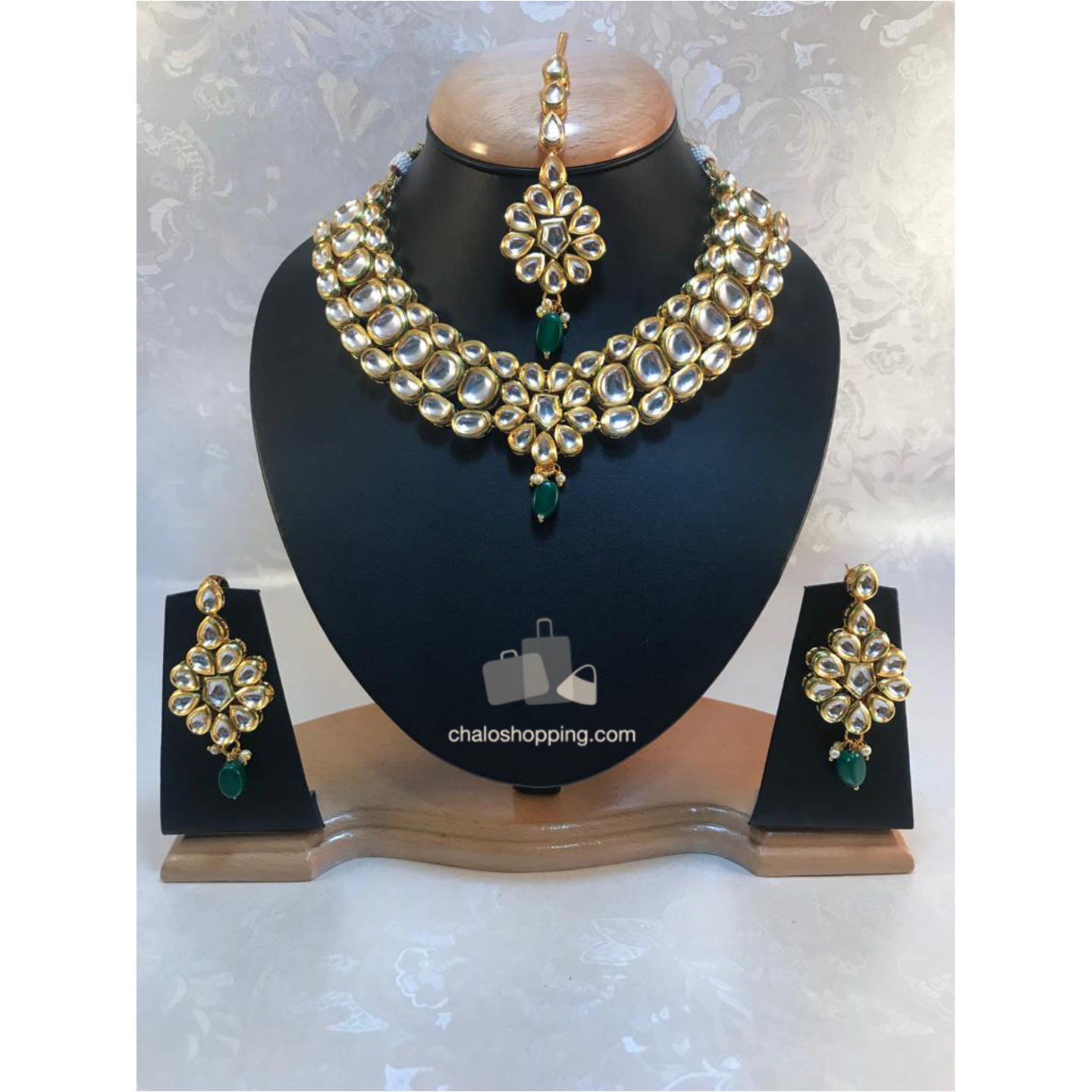 High Quality Kundan Inspired Necklace Set