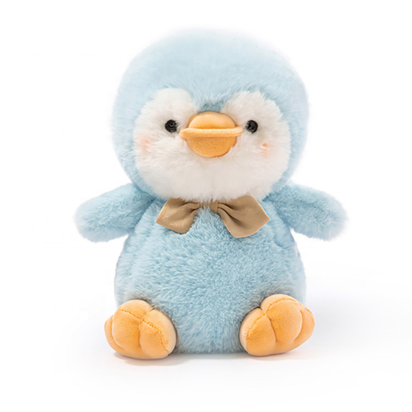 Light Blue Furry Cute 20cm Penguin Stuffed Plush Toy