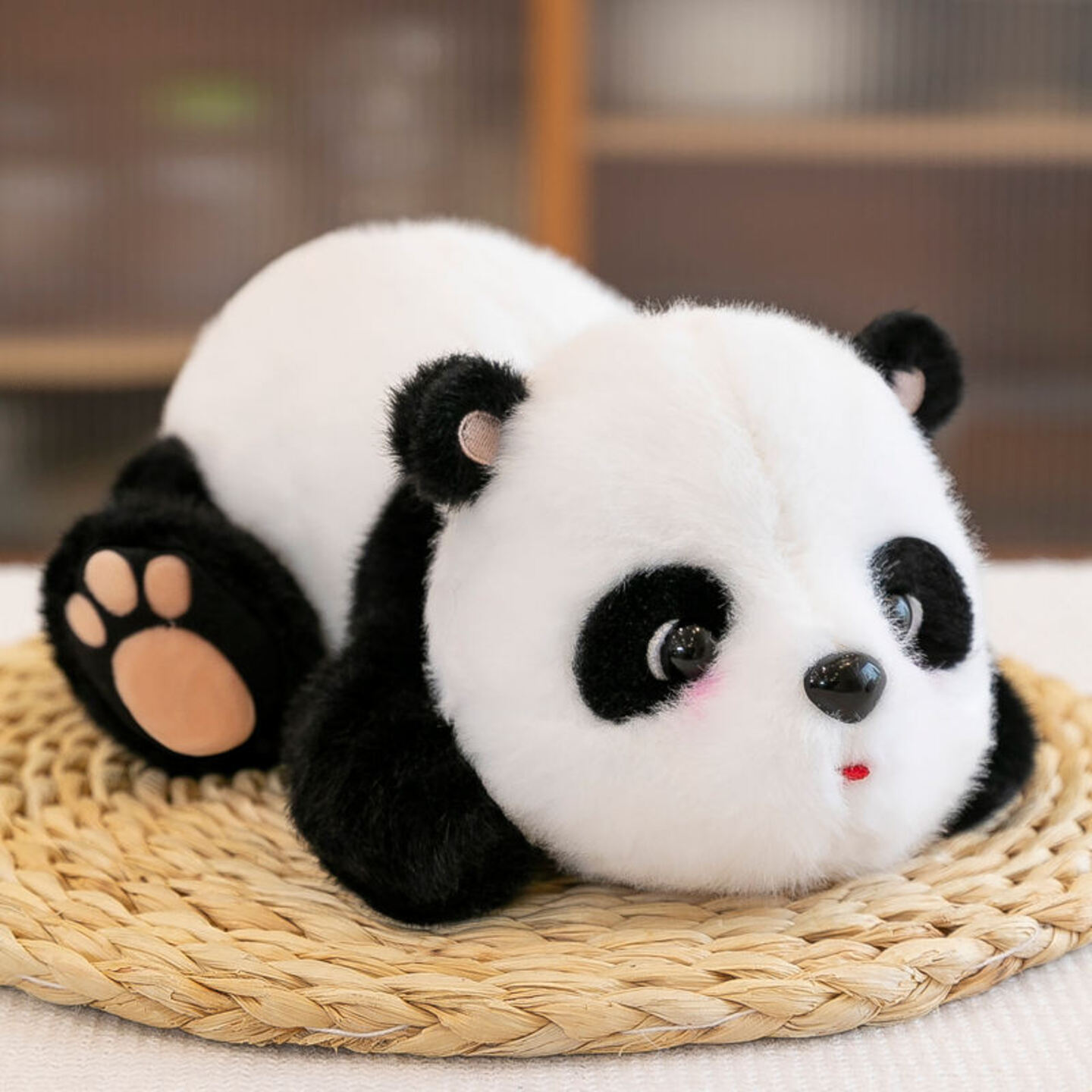 Drop Panda Stuffed Animal Toy – Kawaii Plush Doll Gift for Kids