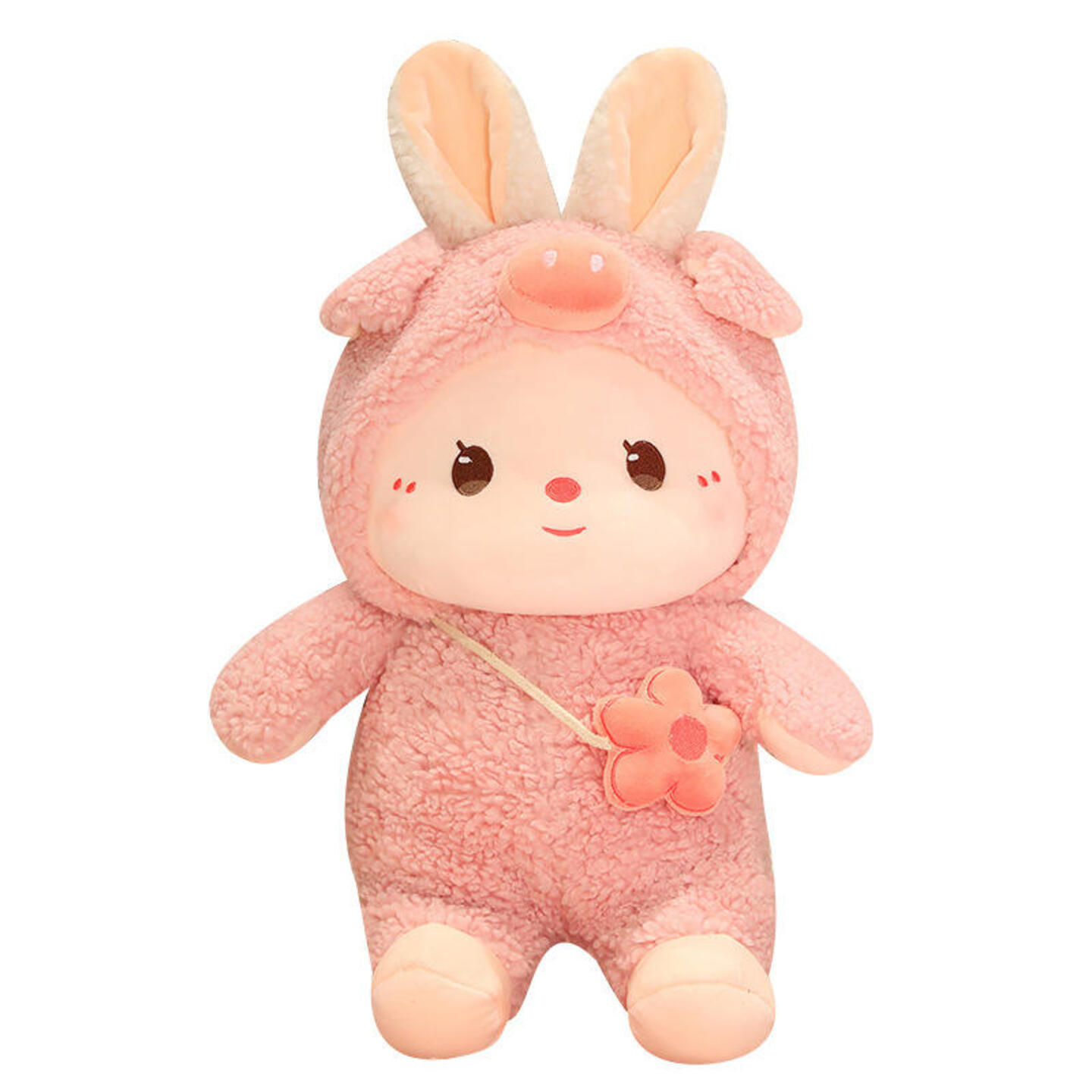 cute Rabbit mascot Cute rabbit plush toy girl Zodiac soothing doll plush toy