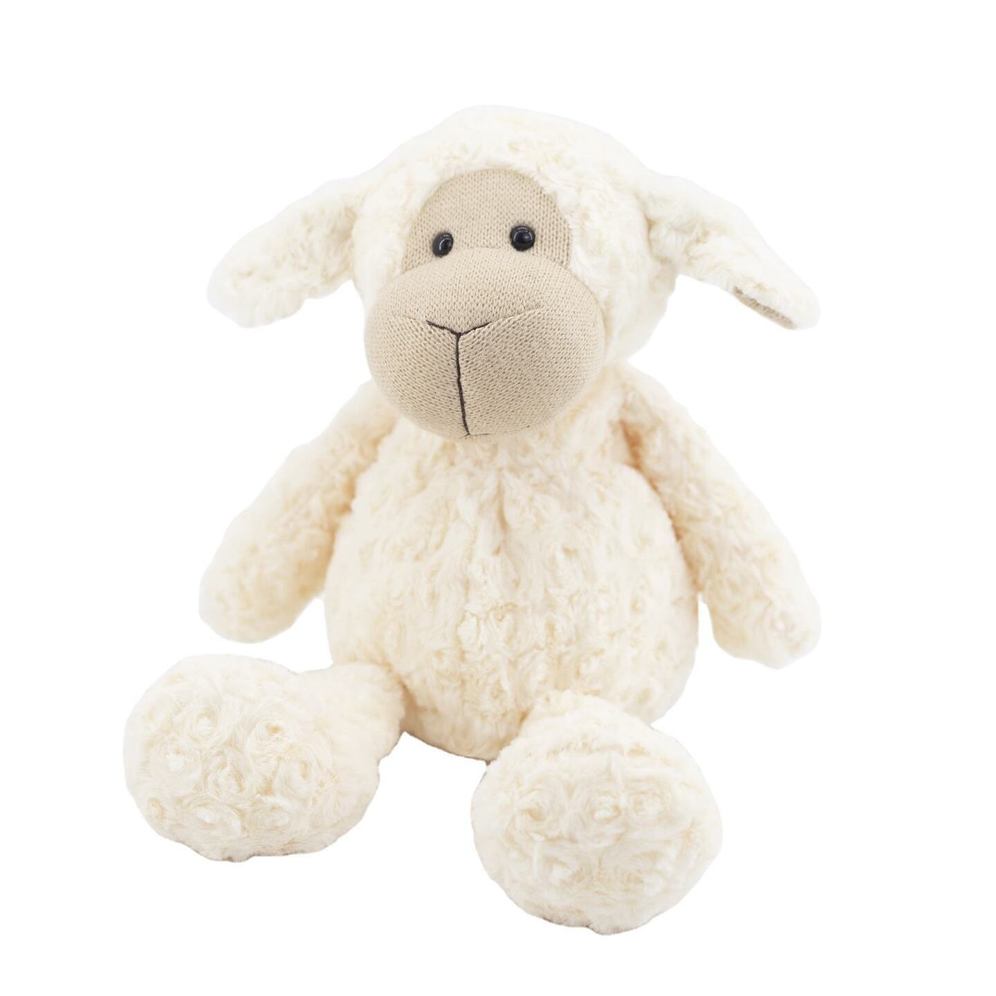 Handmade Plush Stuffed animal Sheep Warmer microwavable toy for Gifts