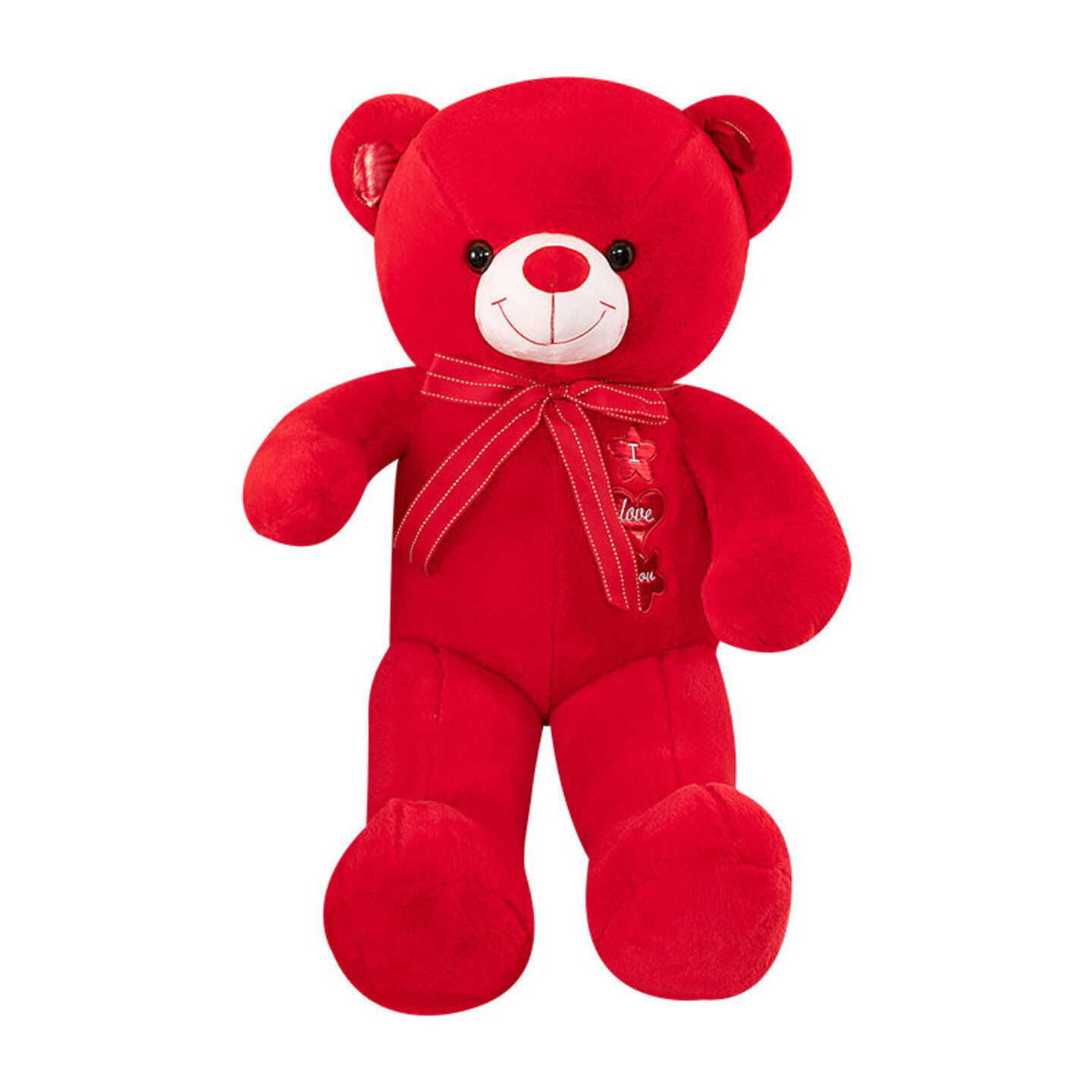 Red Bow Tie big Teddy Bear christmas plush toys