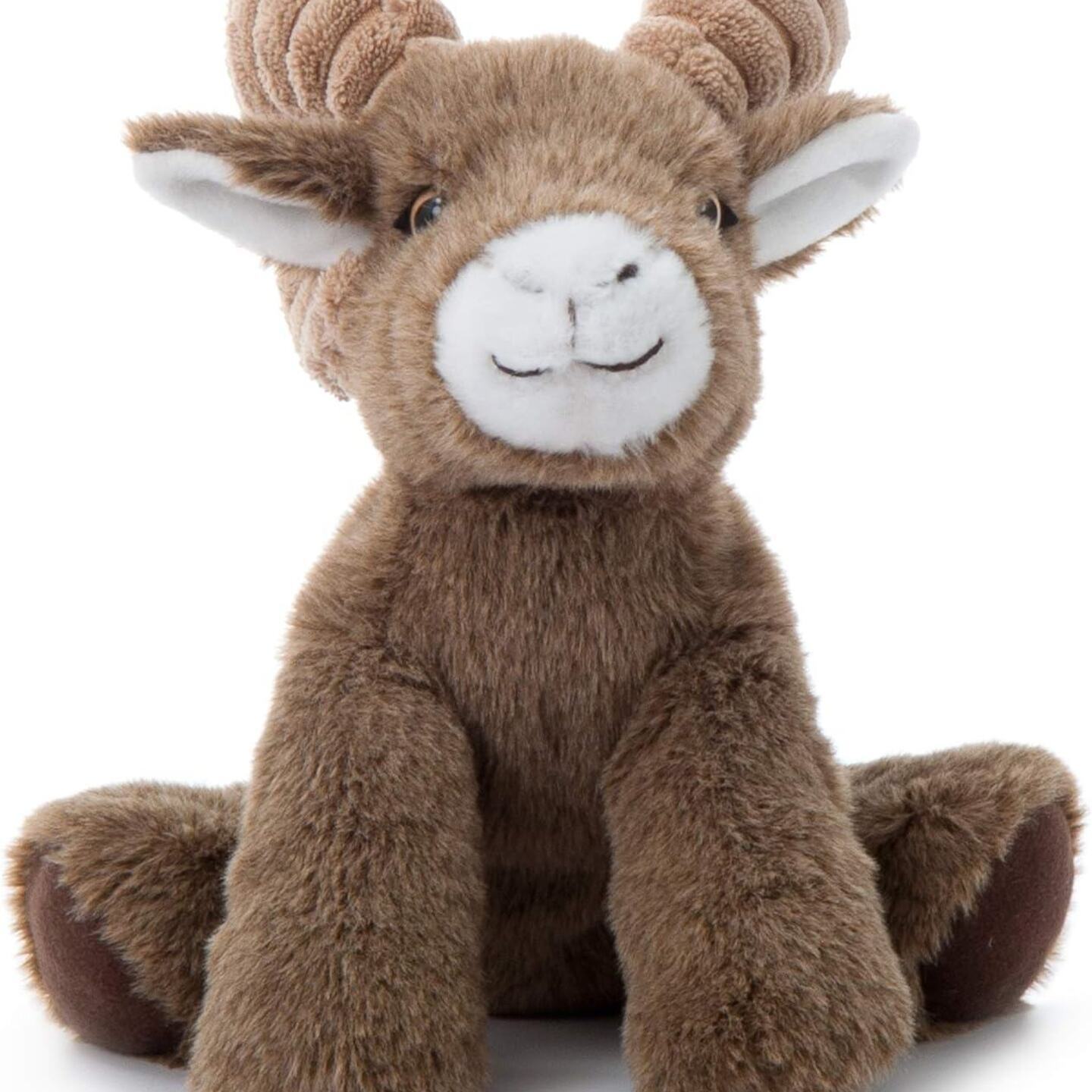 Big Horn Sheep Stuffed Animal Plushie – Gifts for Kids and Babies, Sheep Plush Toy