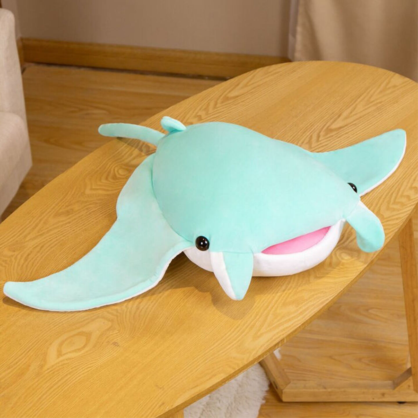 Manufacturer Plush Sea Fish Manta Ray Toy – Soft Stuffed Manta Ray Plush Animal