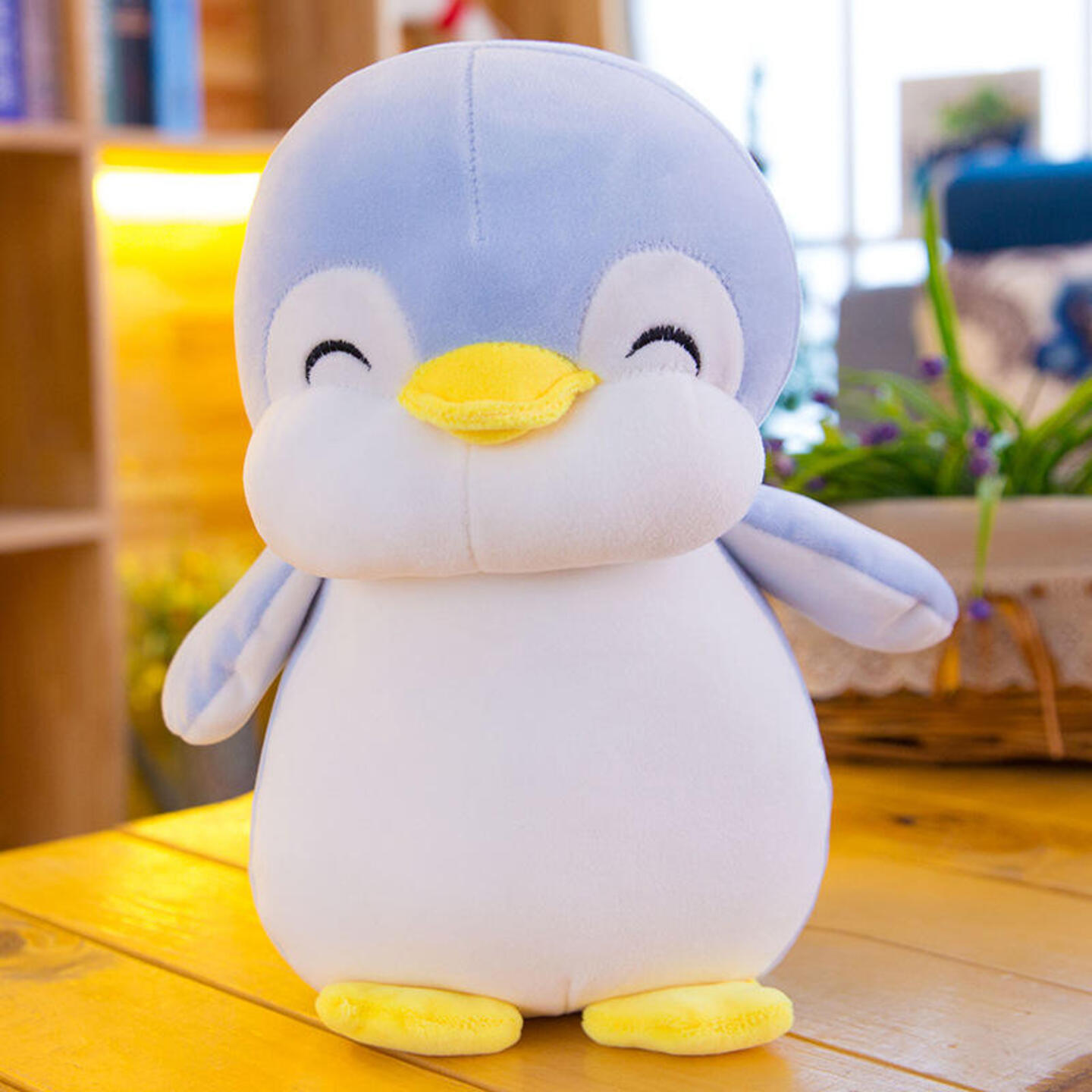 Penguin plush pillow full filled penguin doll cute soft plush toy