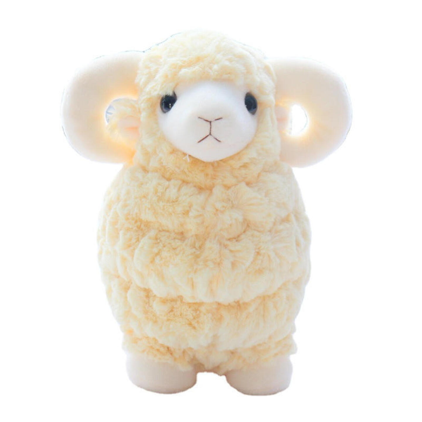 Factory promotion 25cm lamb plush pillow toy,crane machine stuffed animal plush toy Muslim mascot goat sheep plush toy