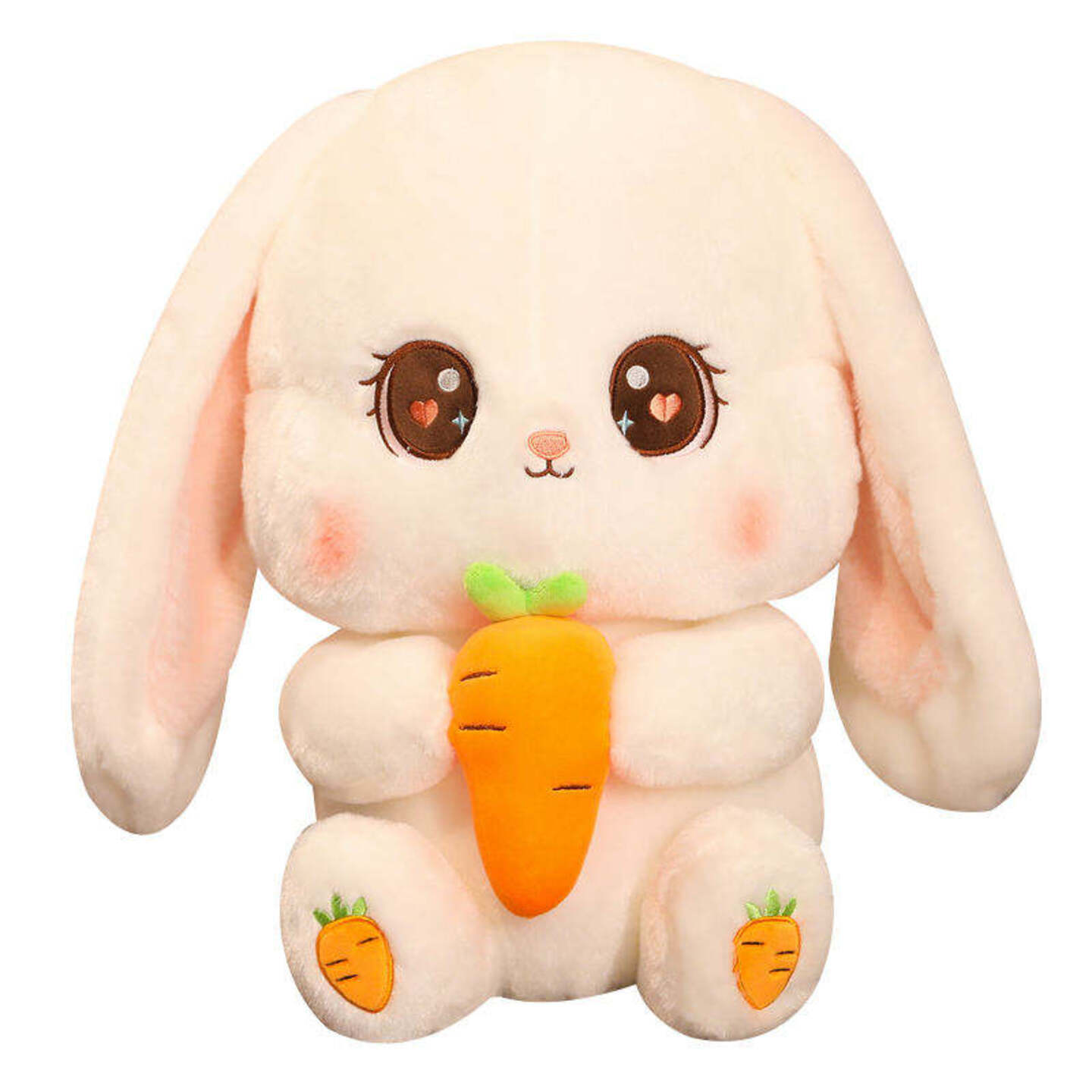 Cute Custom Rabbit Plush Toys Long Ears Bunny Stuffed