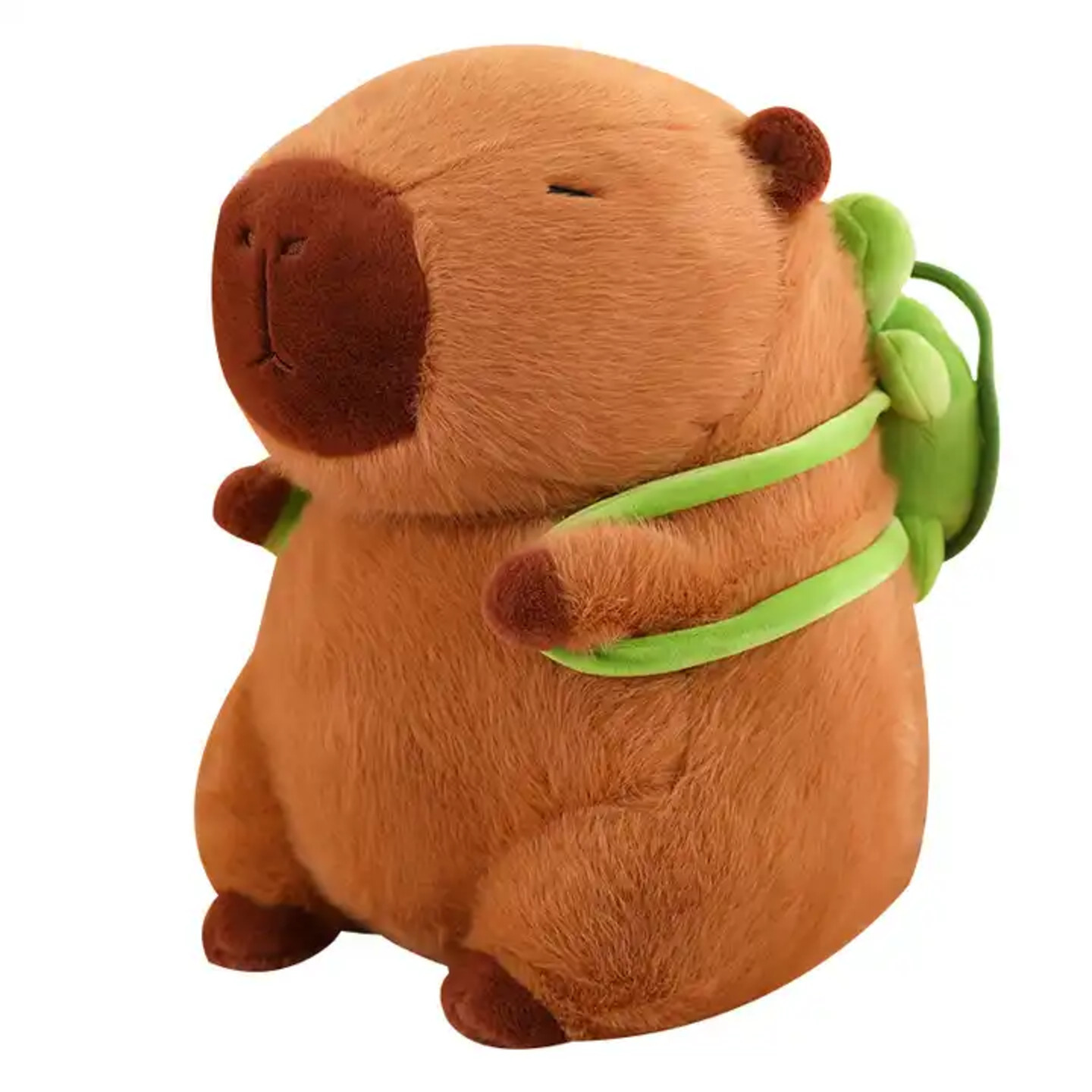 Capybara Soft Doll Backpack Water Guinea Pig Plush Toy Cute Fat