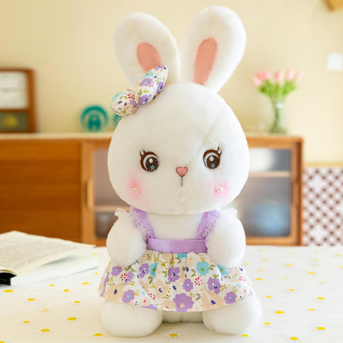 Cross Border Mega Size Cute Stuffed Animal Rabbit Doll cartoon plush