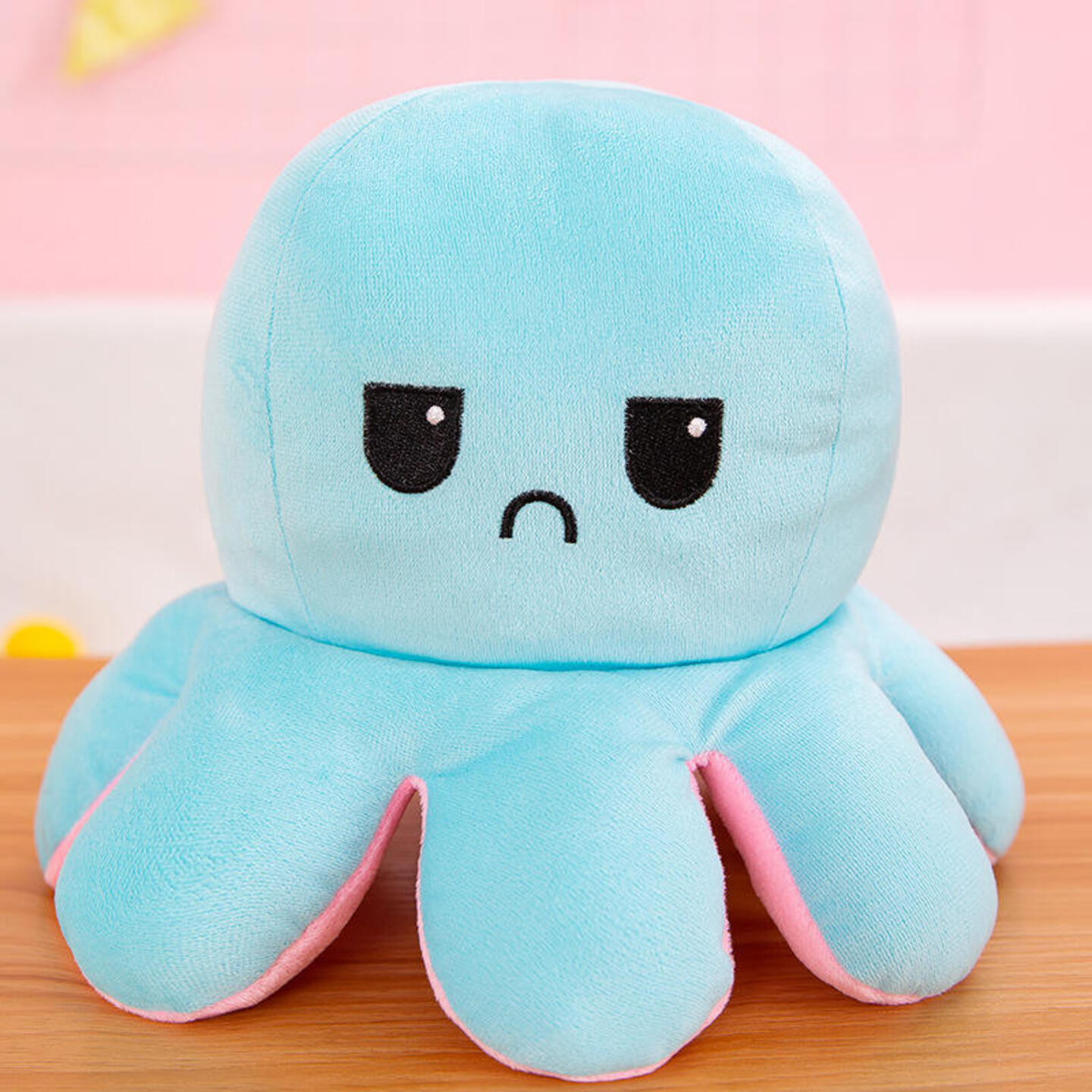  Cute Plush Blue, Pink, Dark Blue, and Yellow Color Viral Soft Toy – Fun, Colorful, and Huggable