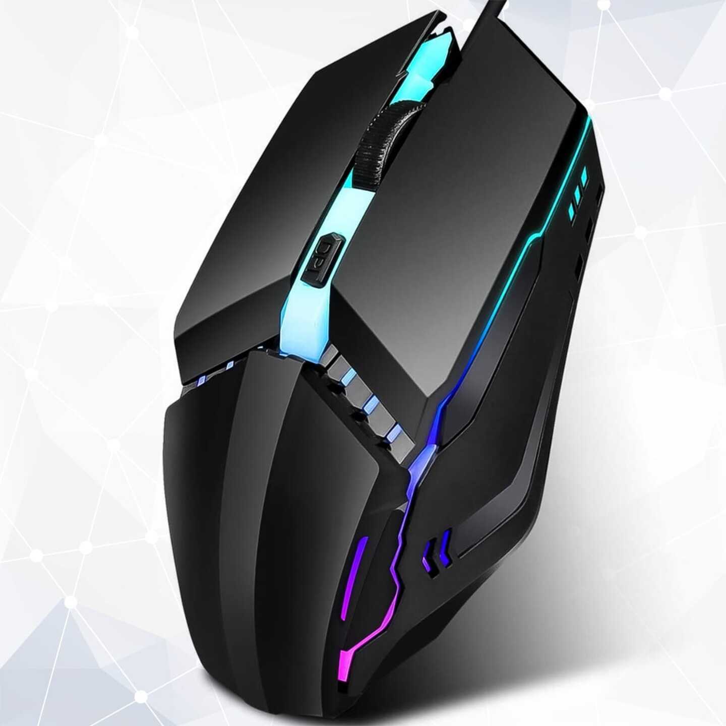 USB Wired Mouse, Ergonomic Design Gaming Mouse