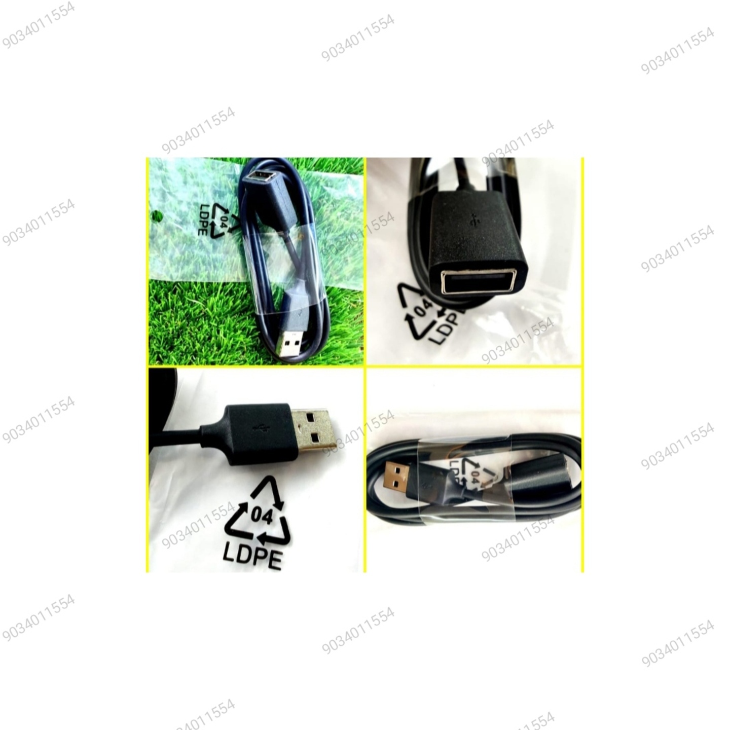 Usb Extension Cable 1.2m Orignal 100