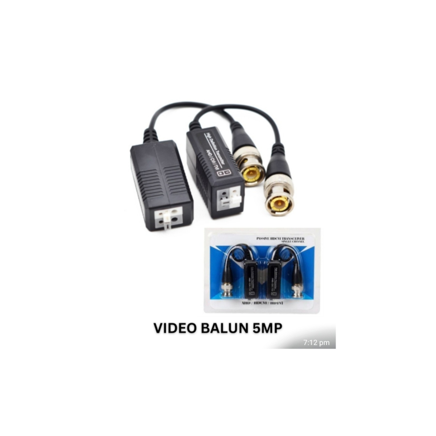 Video balun 5mp