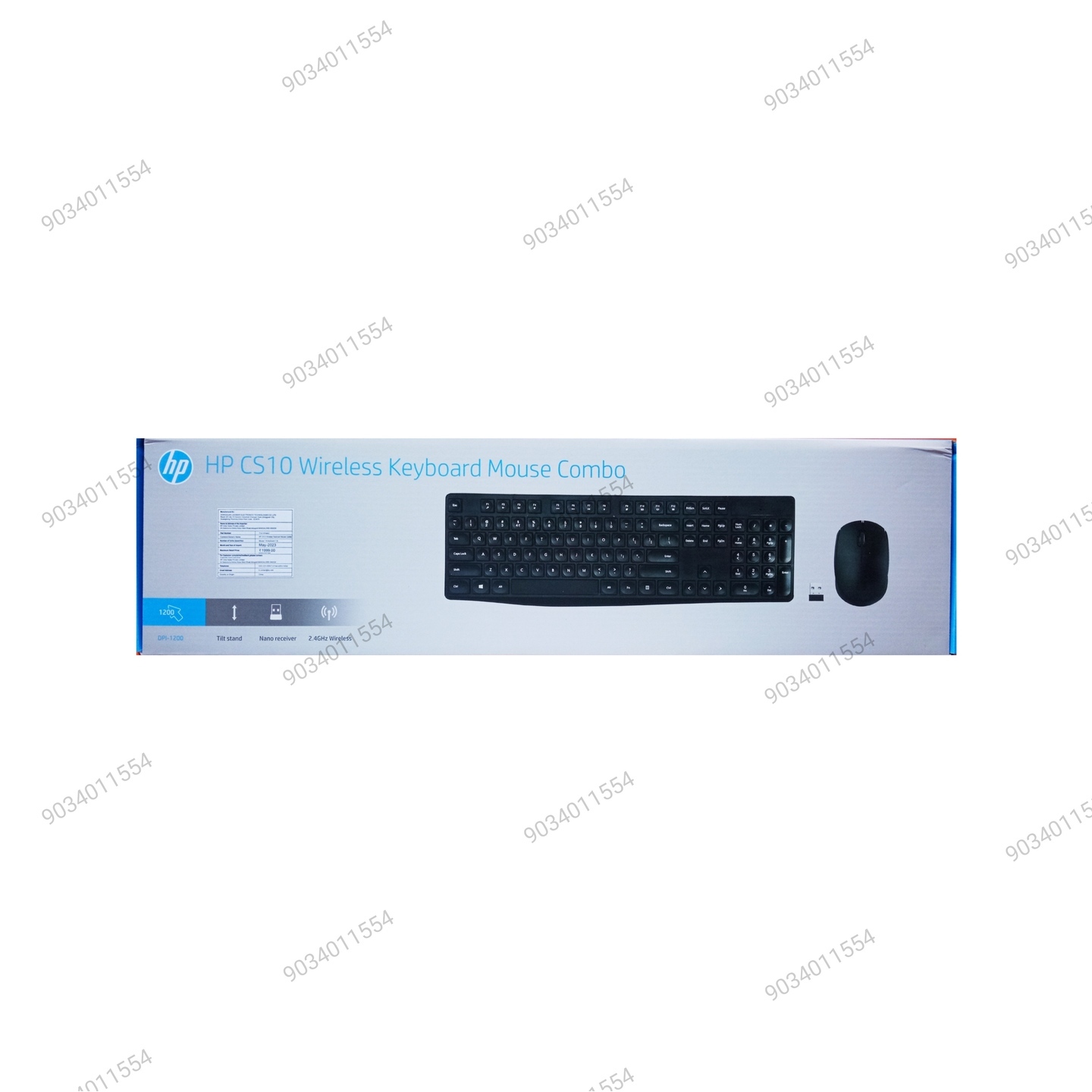 Hp Wireless Keyboard+ Mouse Kit CS10 FP