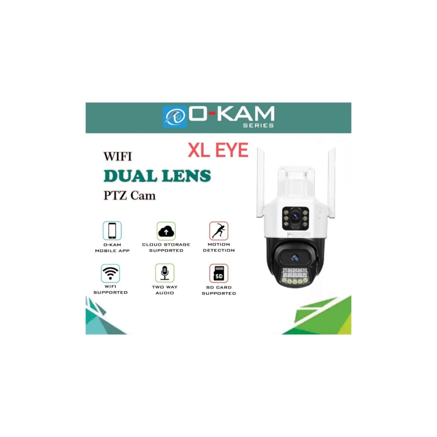XL EYE WIFI 3MP DUAL CAMERA (PTZ TYPE) 
