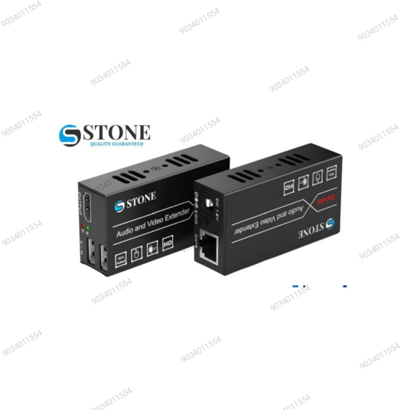 Hdmi + Usb Extender Kvm 60M 