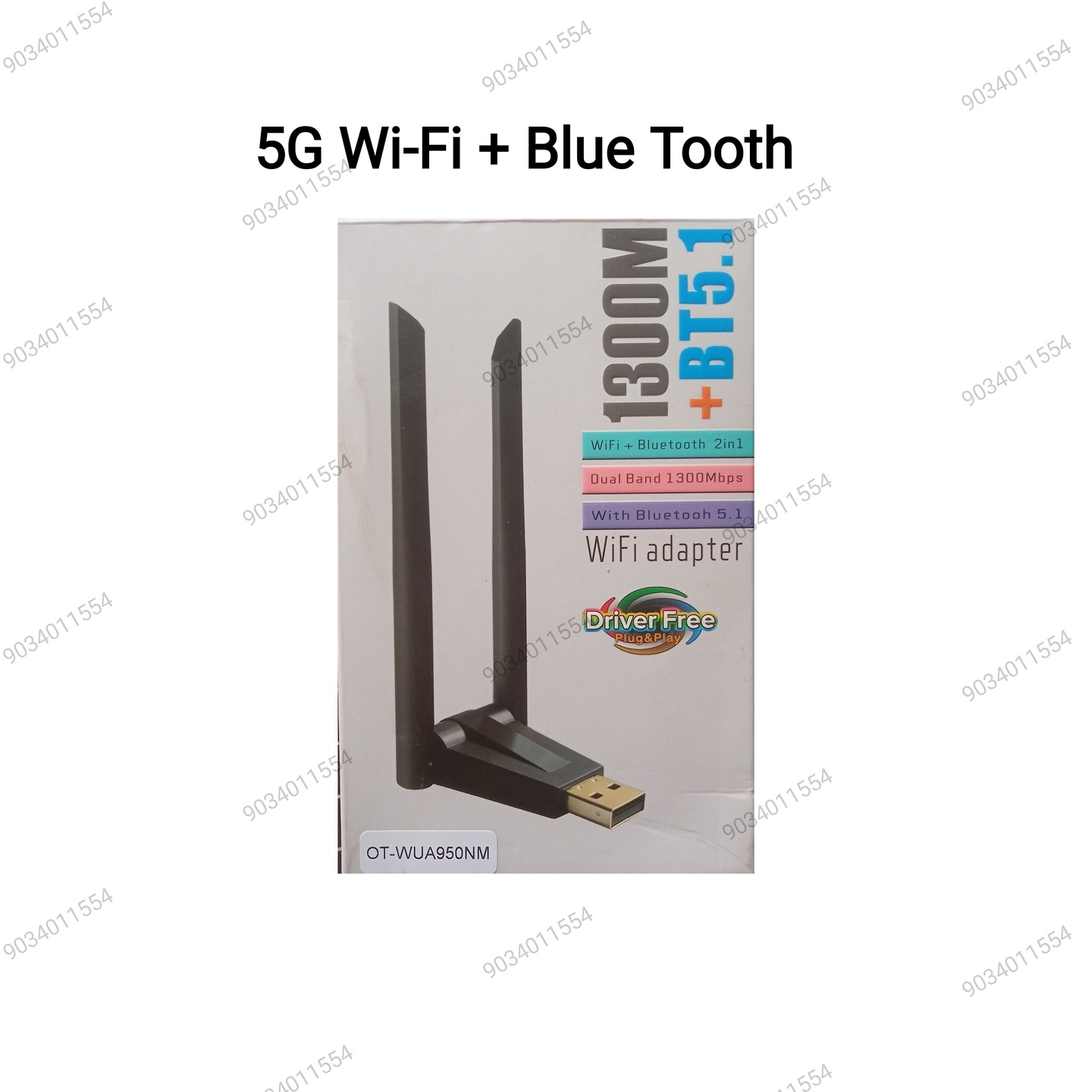 USB Wi-Fi 5G +Bluetooth