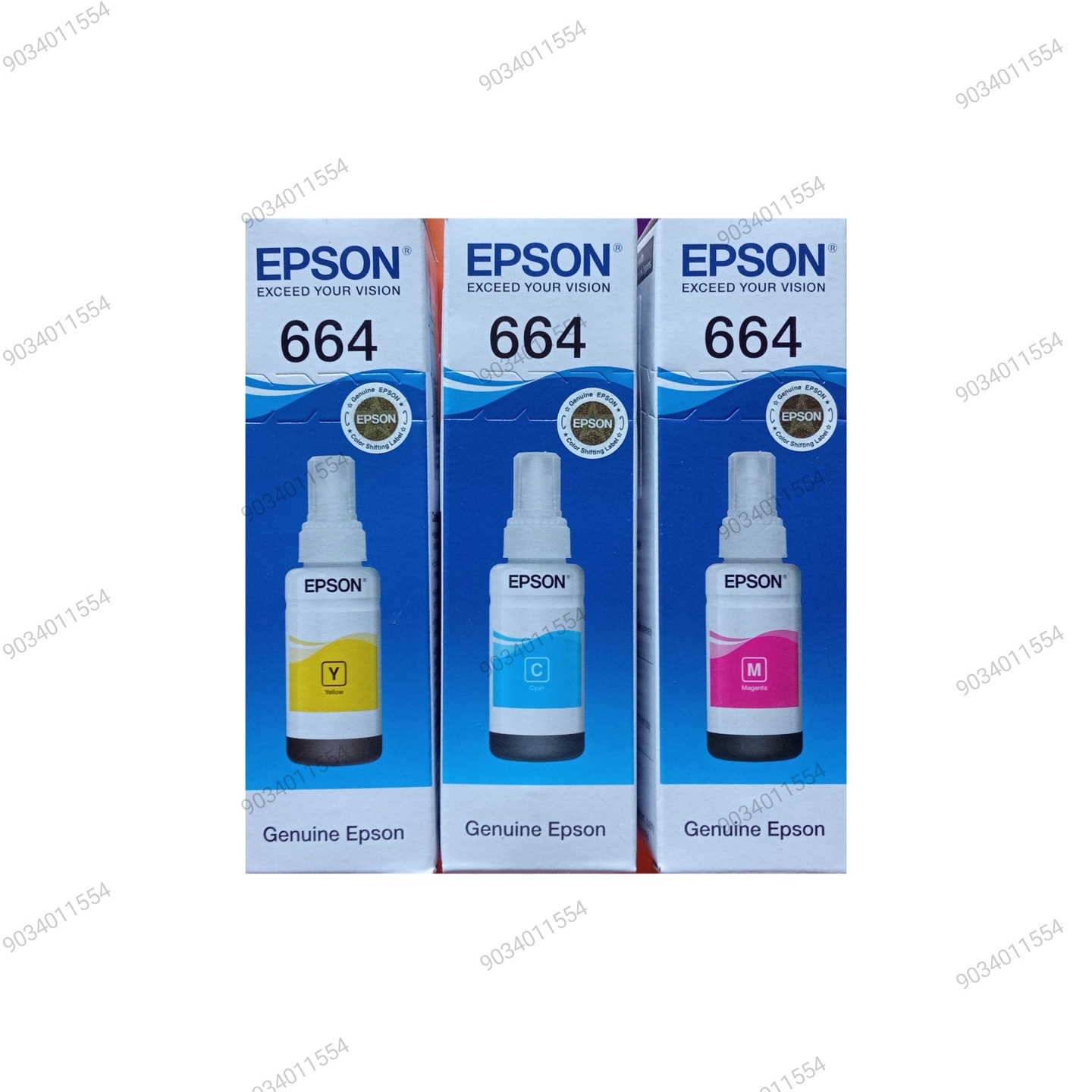 EPSON 664 INK 3 Colour Set