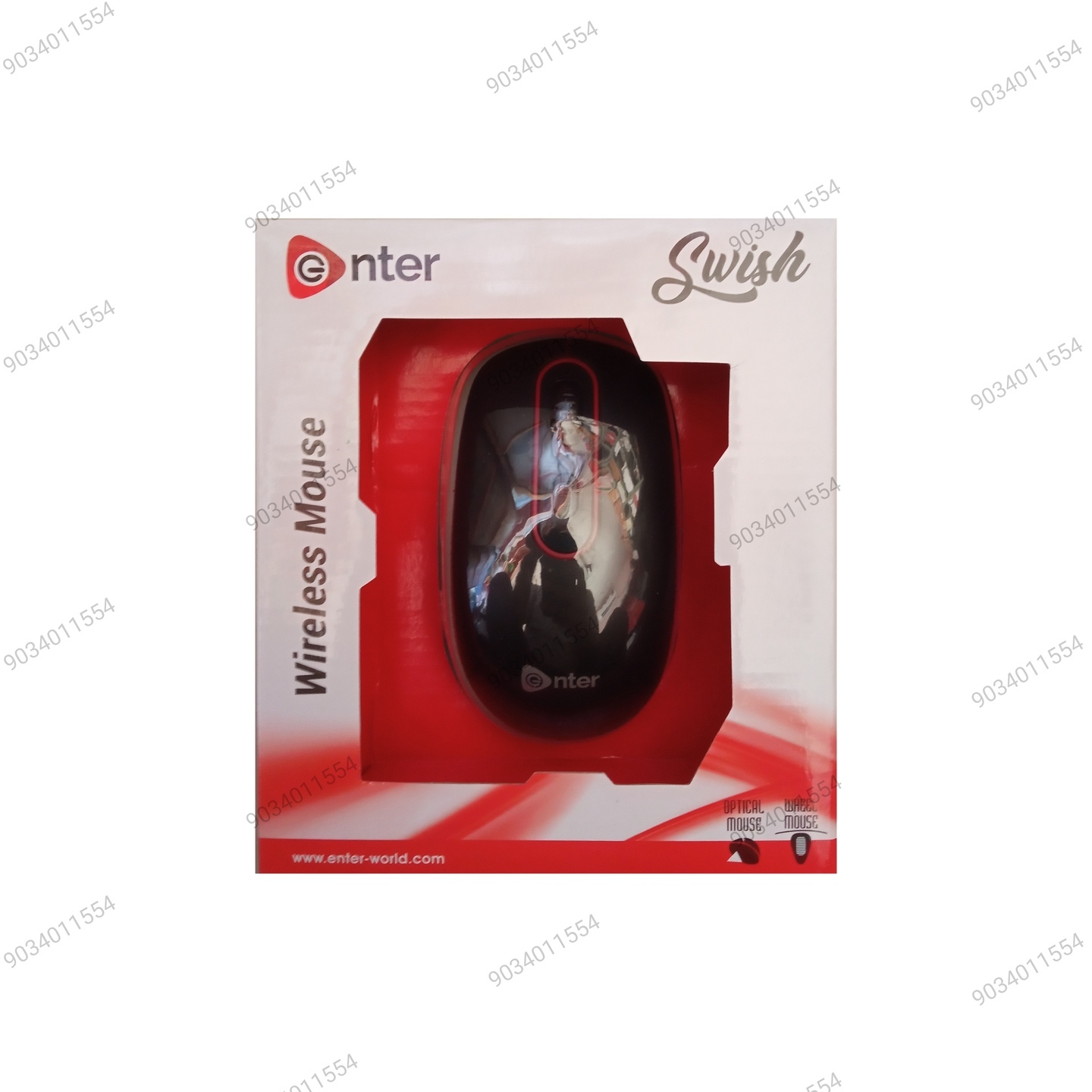 ENTER WIRELESS MOUSE SWISH