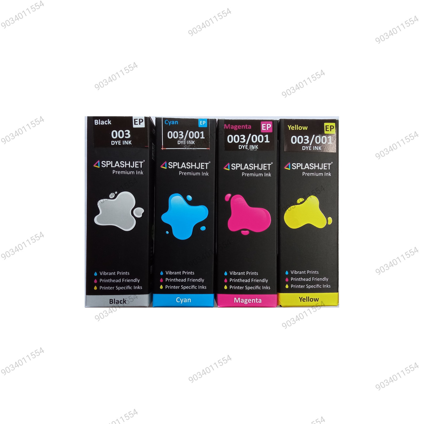 SPLASJET 4 COLOUR INK SET 003