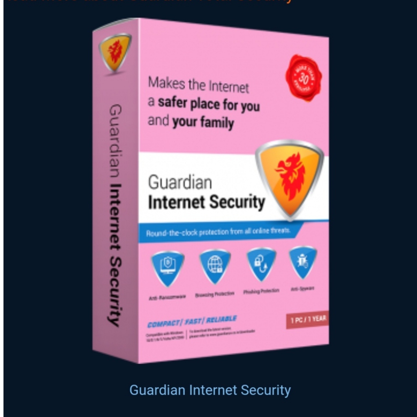 Guardian Internet Security antivirus