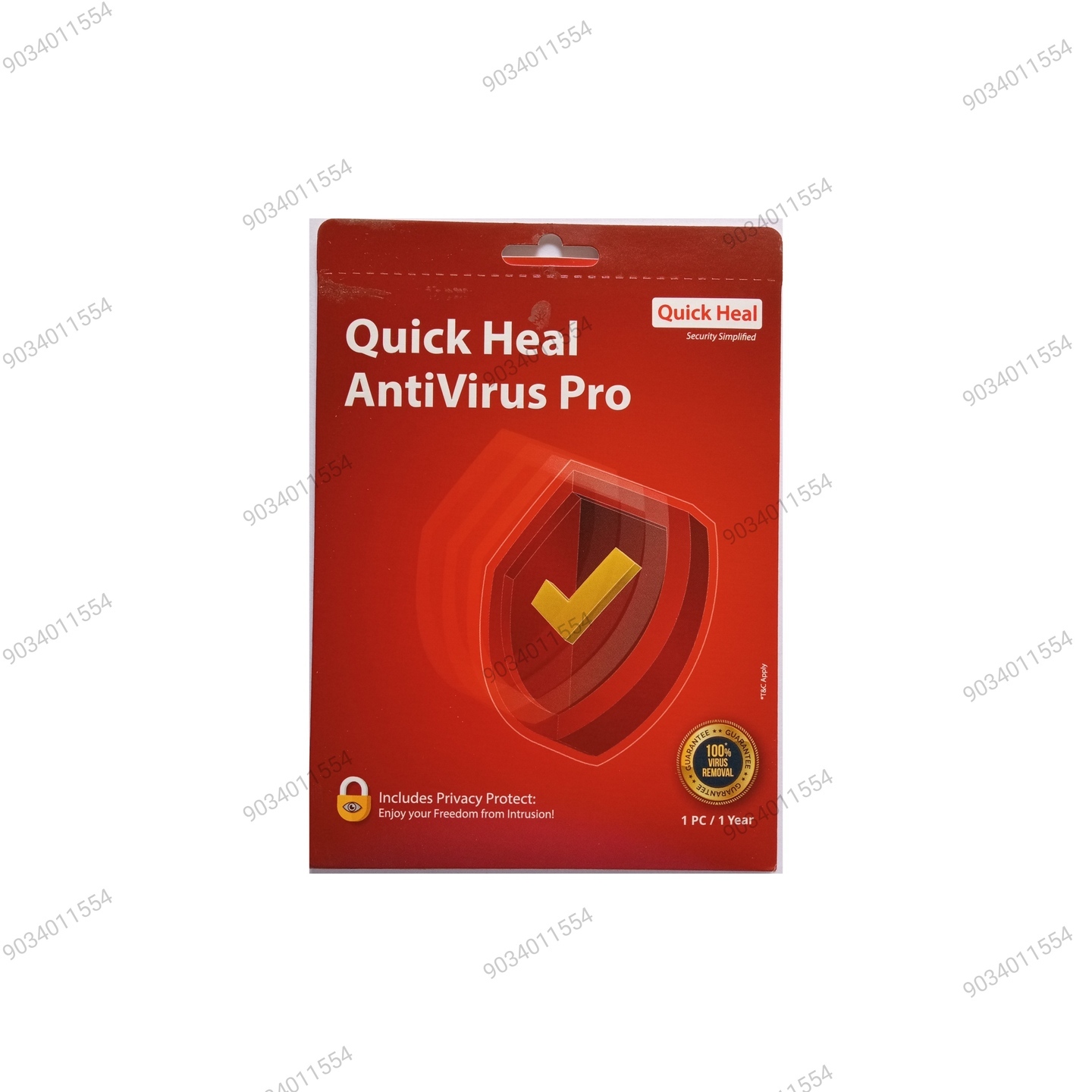 QUICK HEAL ANTIVIRUS PRO 1PCs  1YEAR