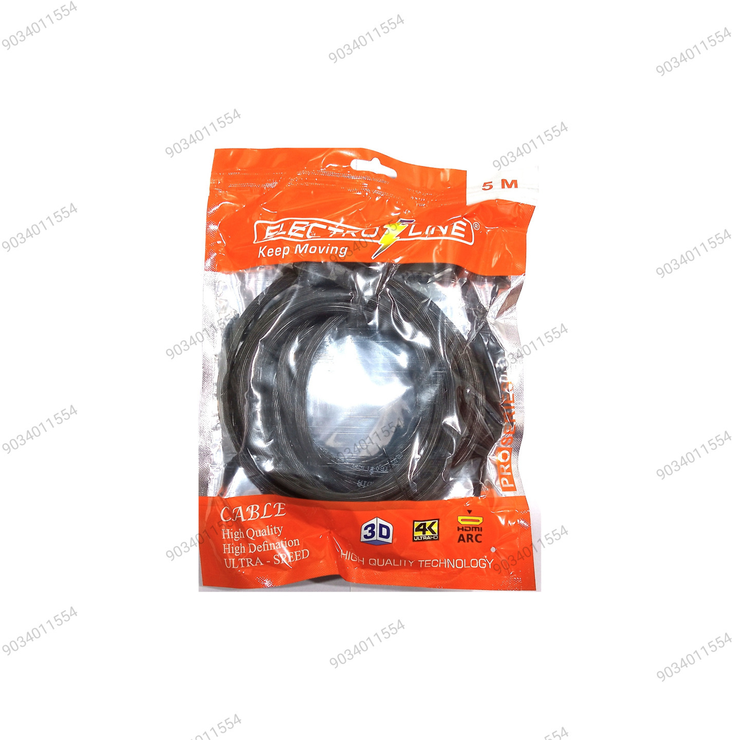 HDMI CABLE 5M ELECTOLINE