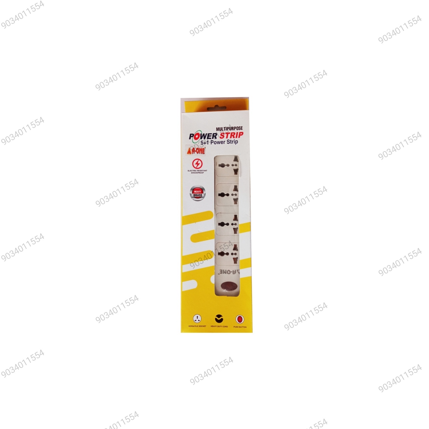 Spike 5 Port Brass Premium