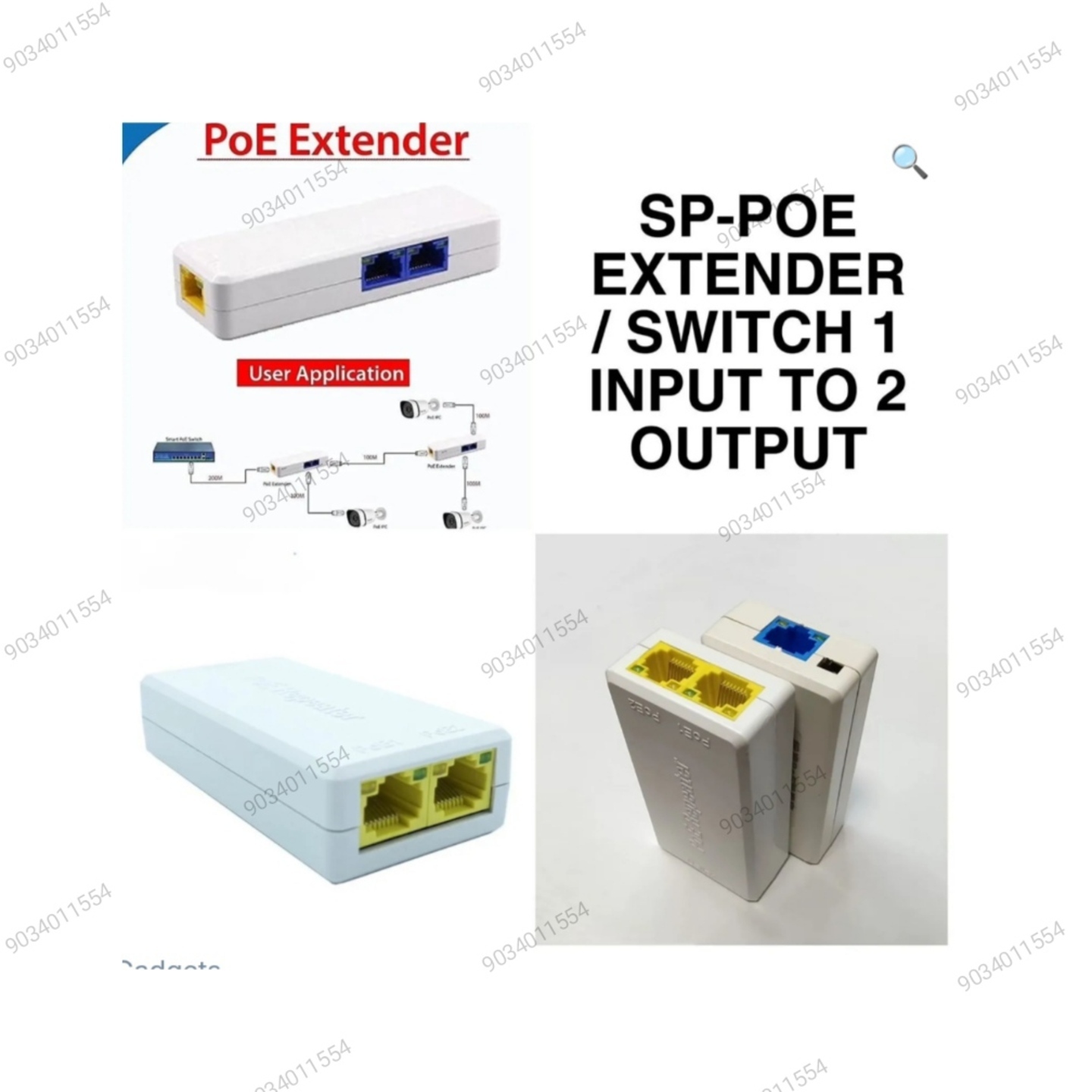 Poe Extender/Repeater 2Port