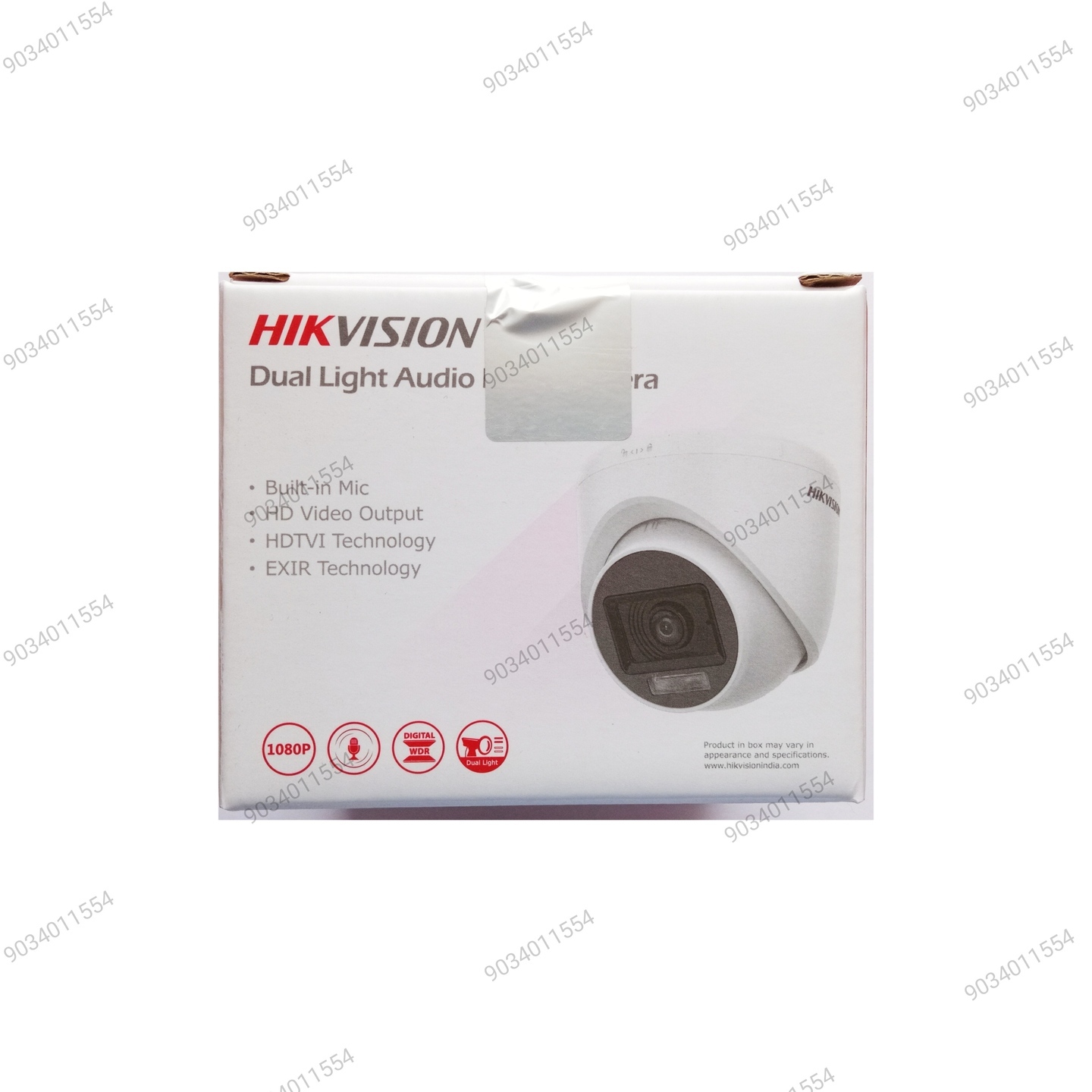 HIKVISION HD DOM 2MP COLOUR+MIC  DS-2CE76D0T-LPFS