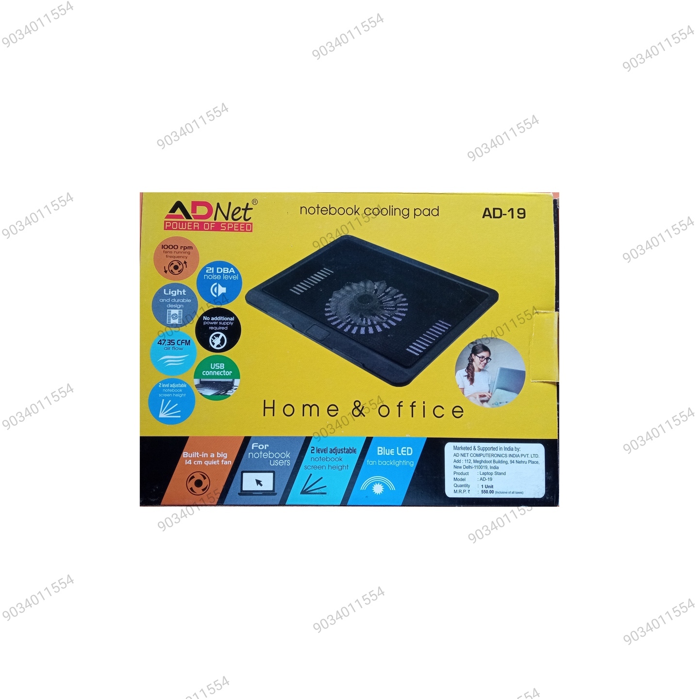 Notebook Cooling Pad