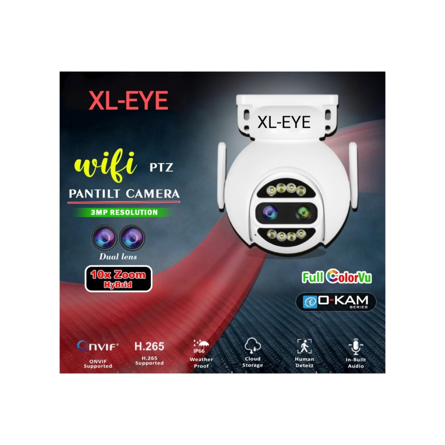 XL-EYE WIFI PTZ 3MP 10X Zoom
