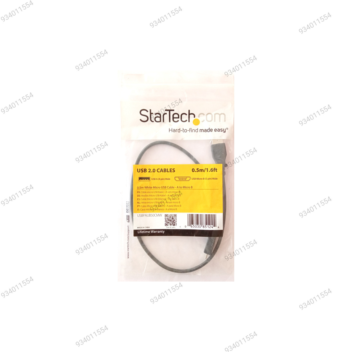 Mobile Data Cable  Usb to Micro Usb .5M