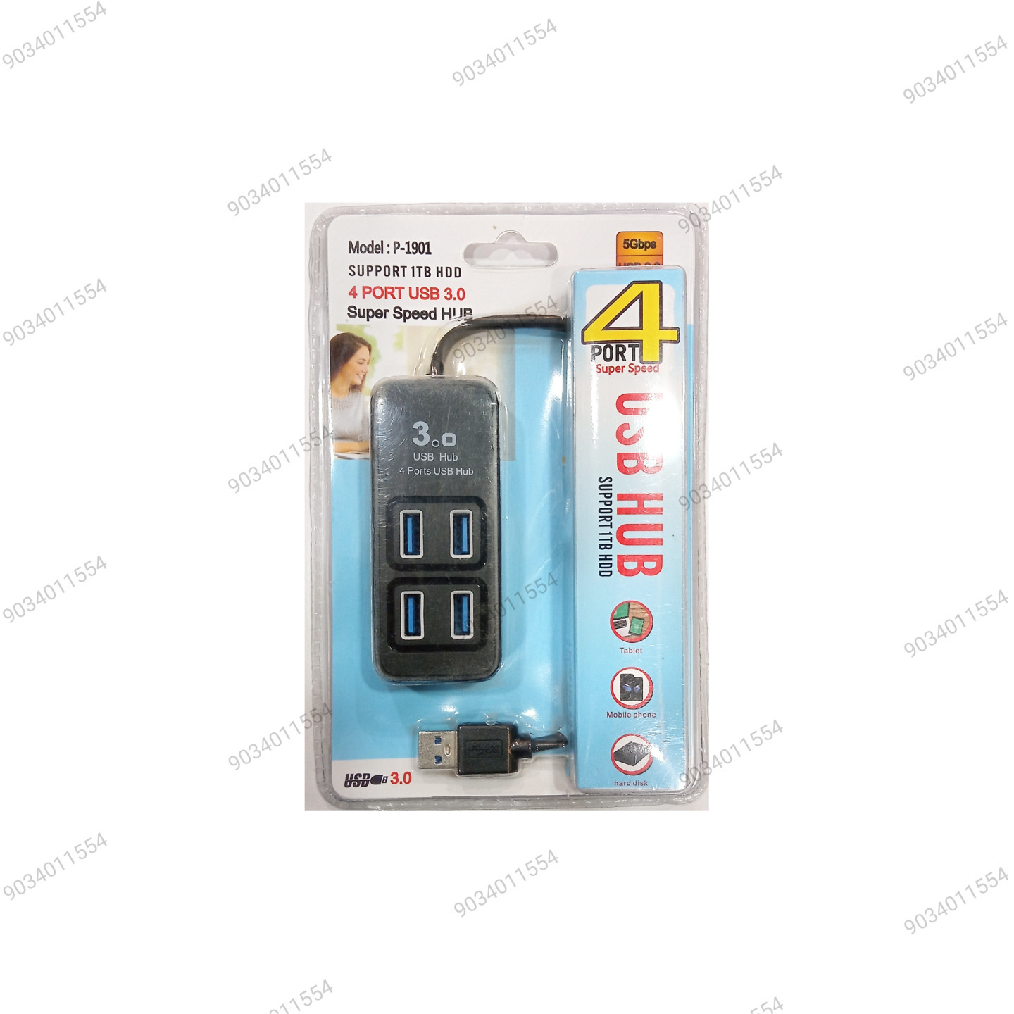 Usb Hub 3.0 4port