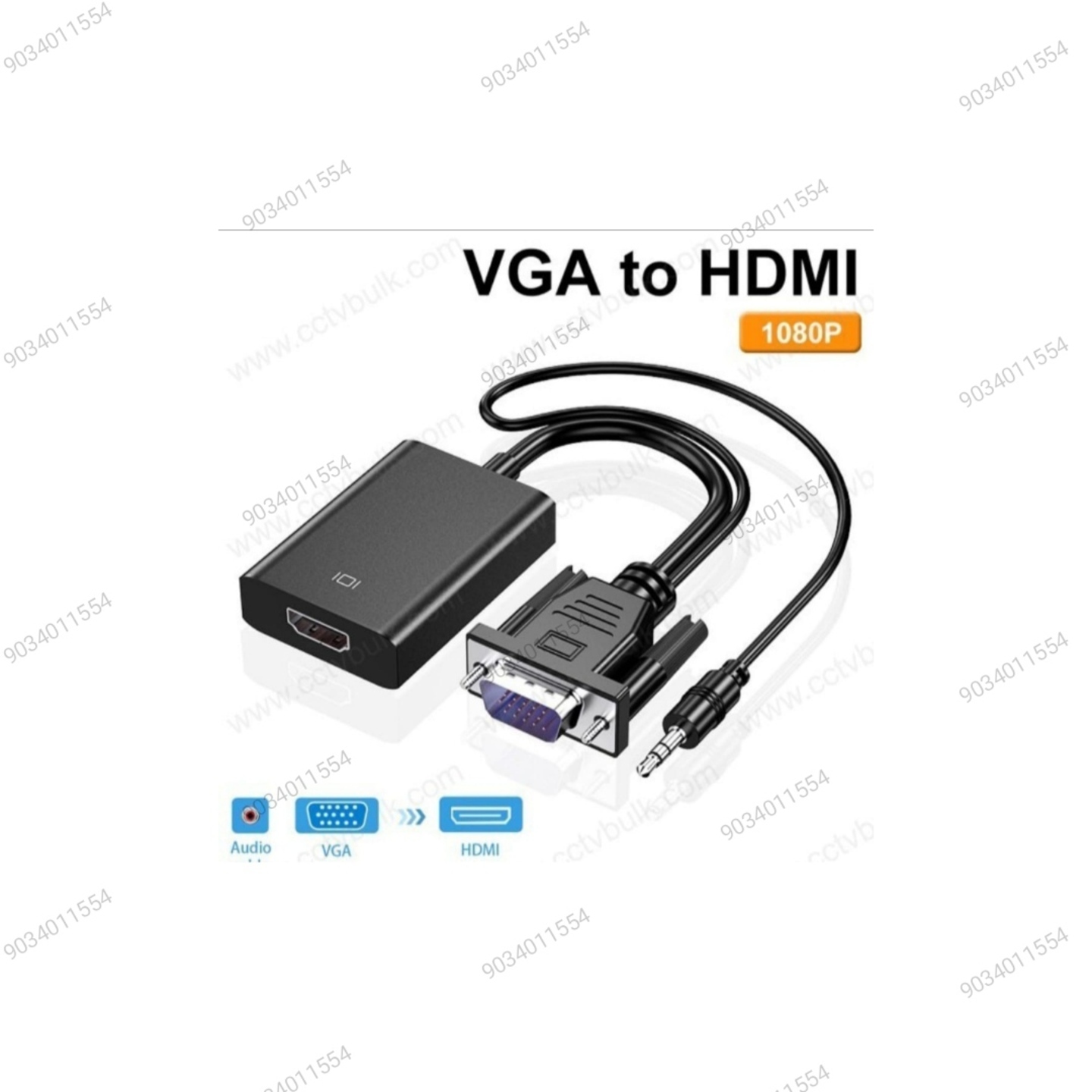 Vga to Hdmi wired