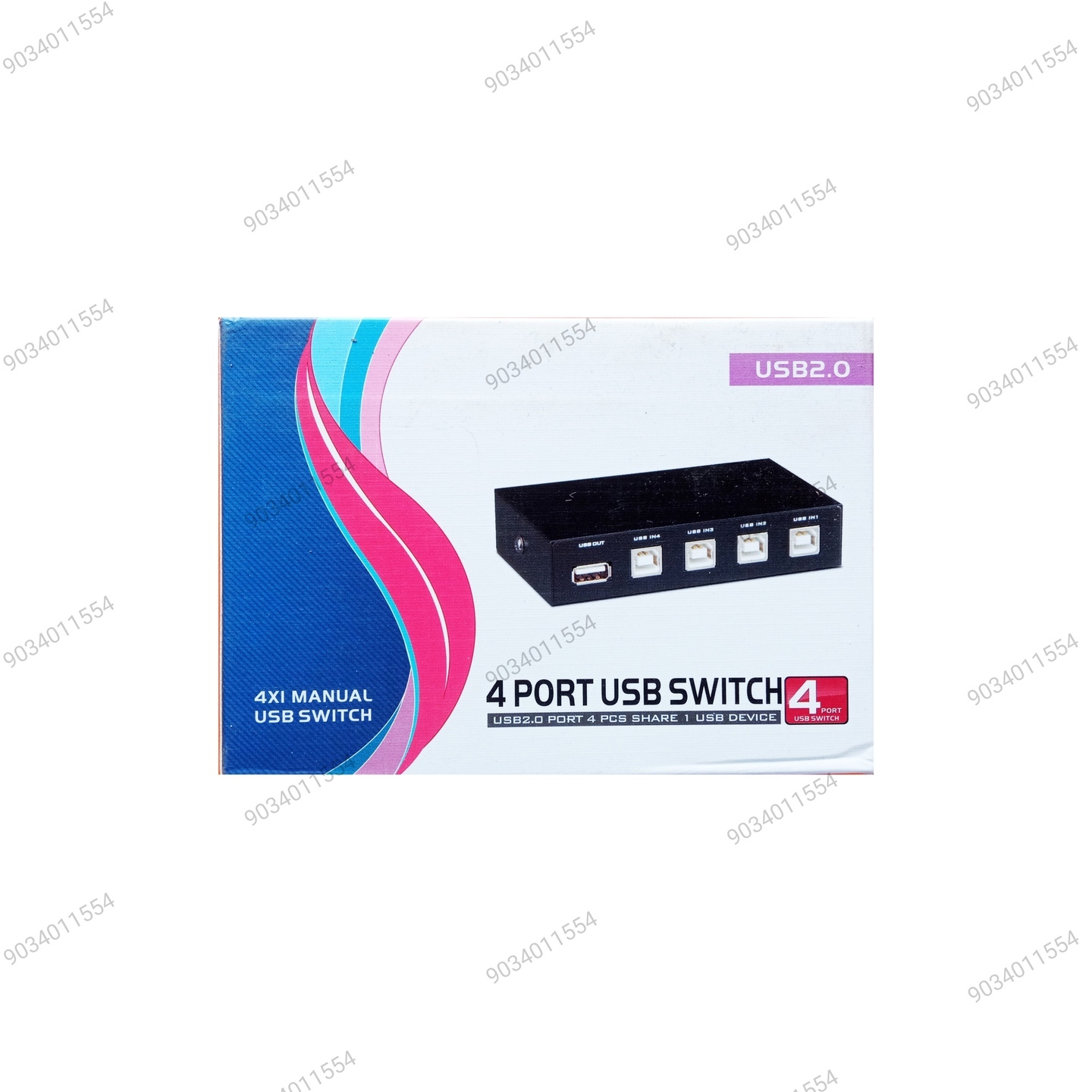 4 port usb c switch