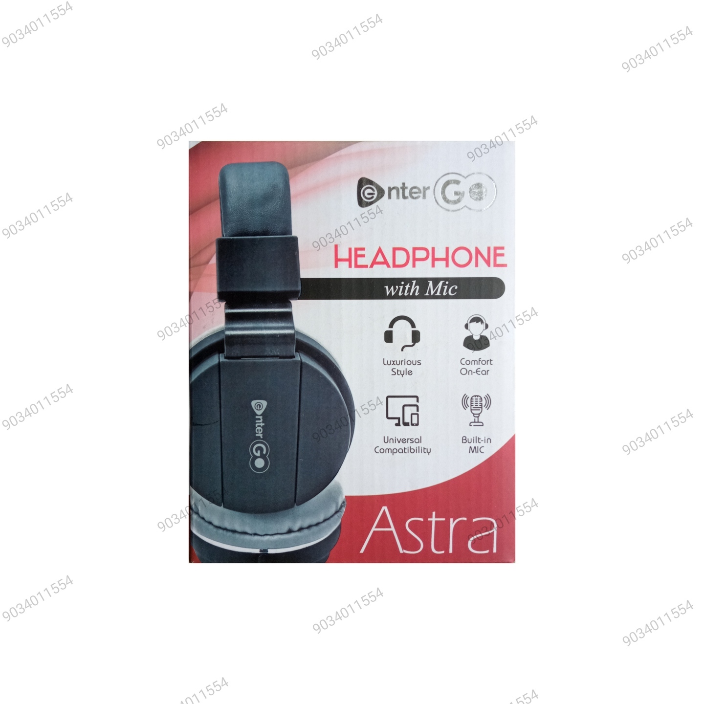 ENTER HEADPHONE ASTRA SINGLE PIN