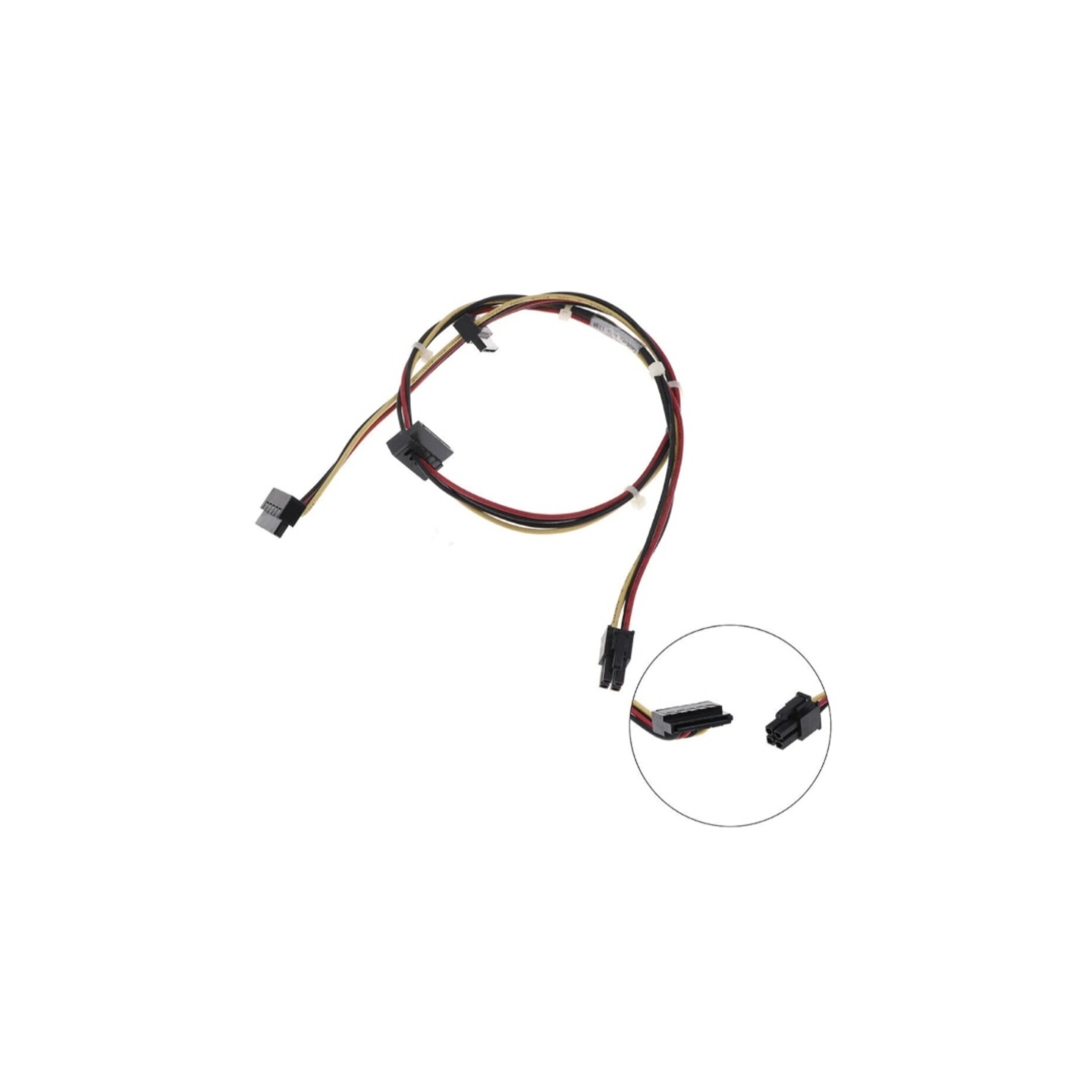 4pin big to 3sata