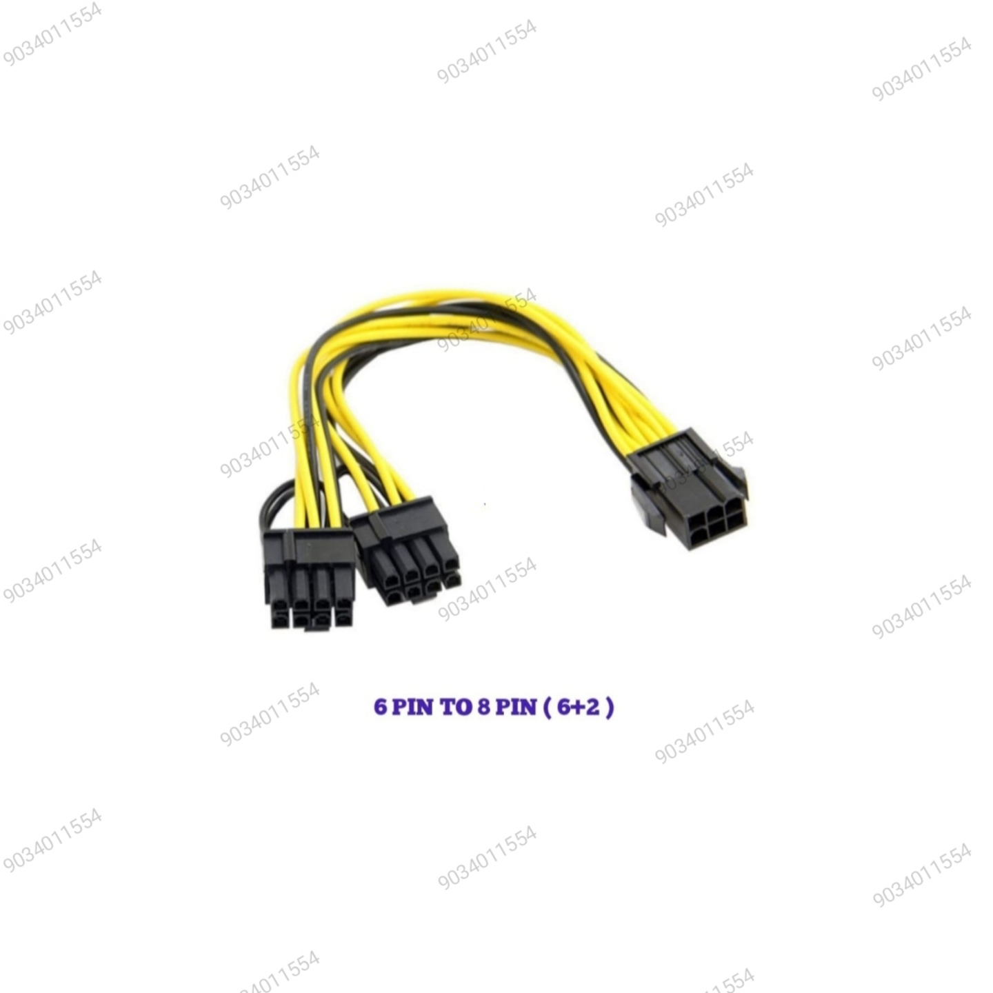 6pin to 8pin 6+2