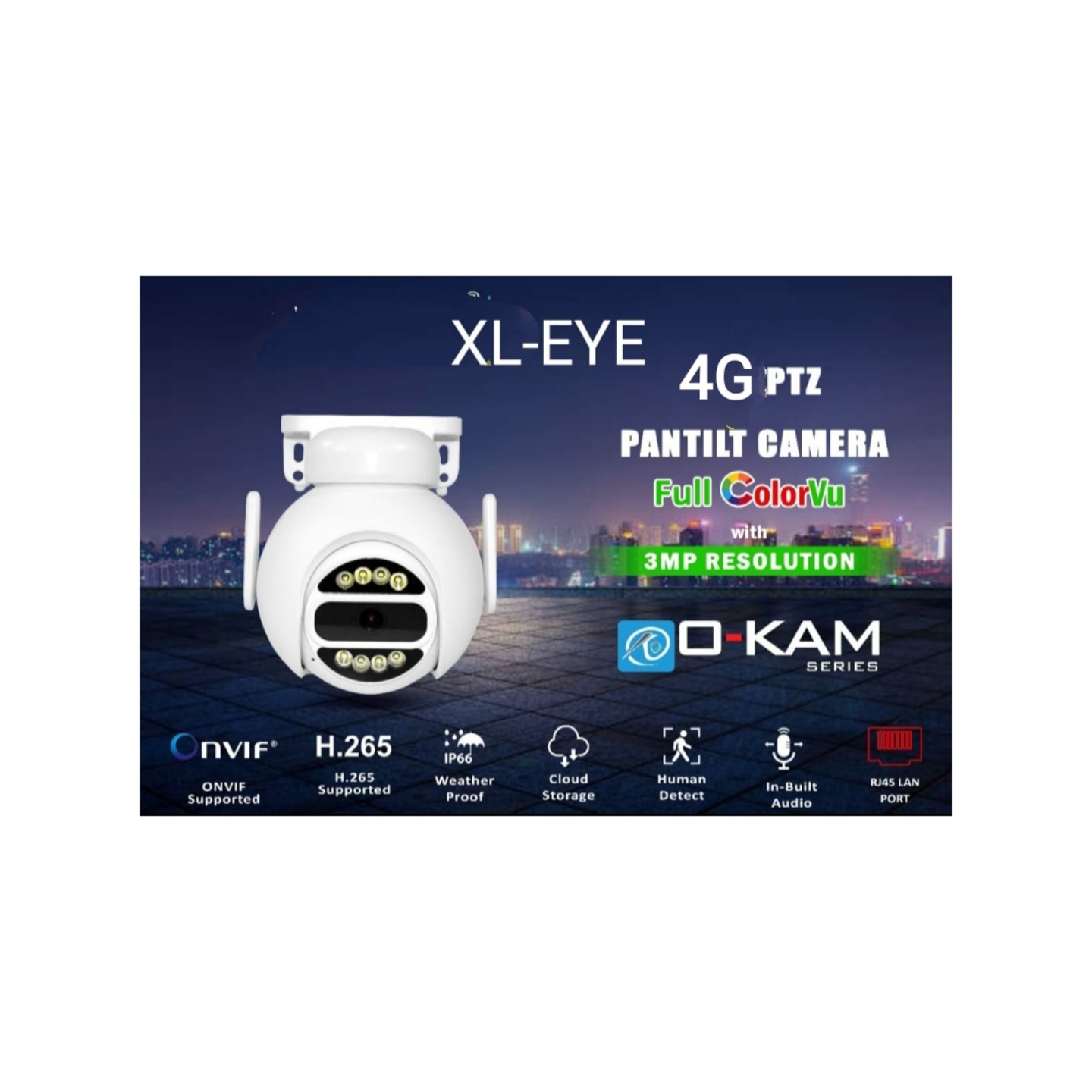XL EYE 4G 3MP CAMERA (PTZ TYPE) 