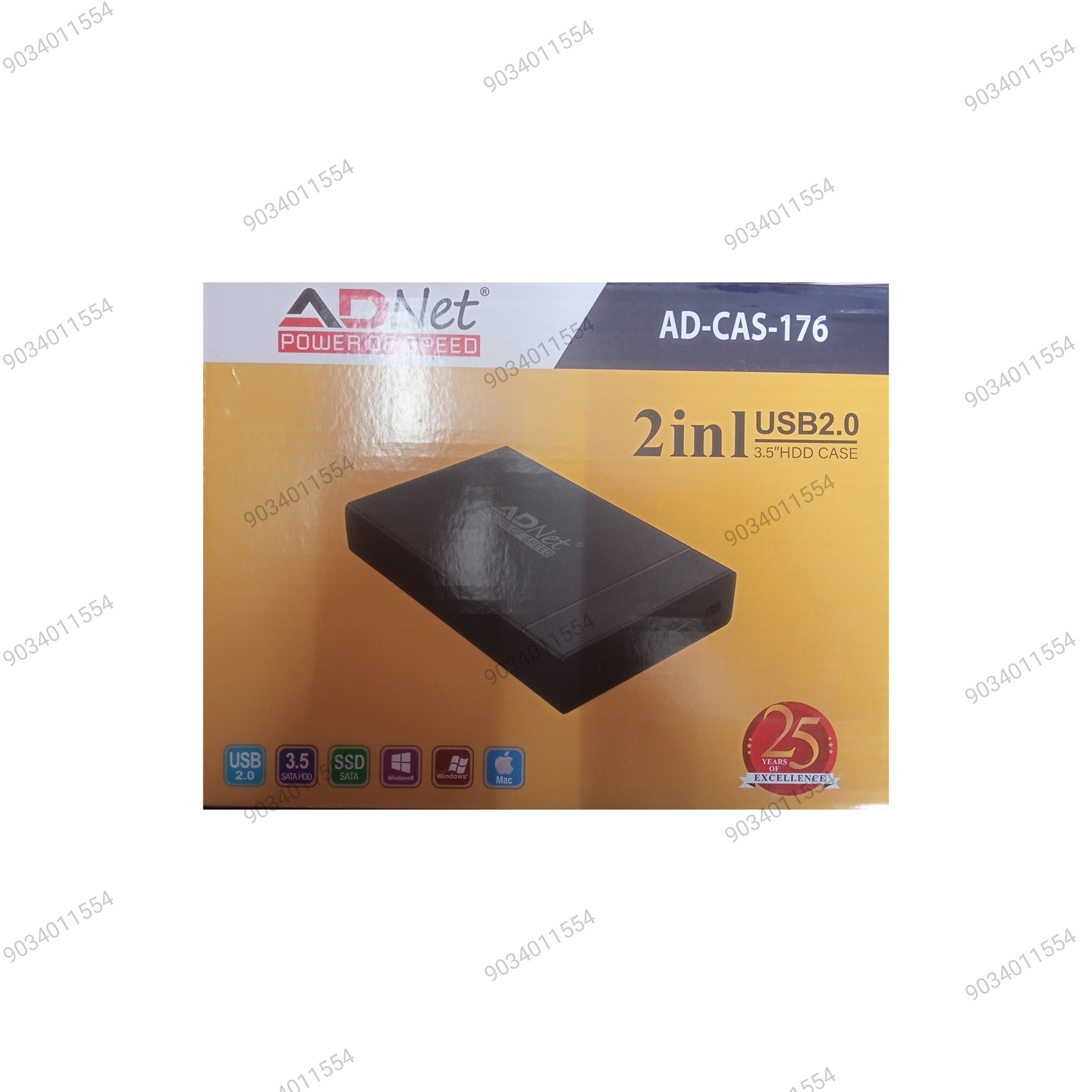 Casing For Desktop Sata Hdd Ad Net