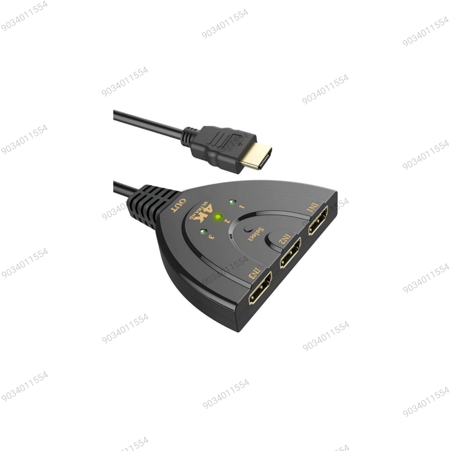 HDMI SWITCH 3PORT Cable Type 